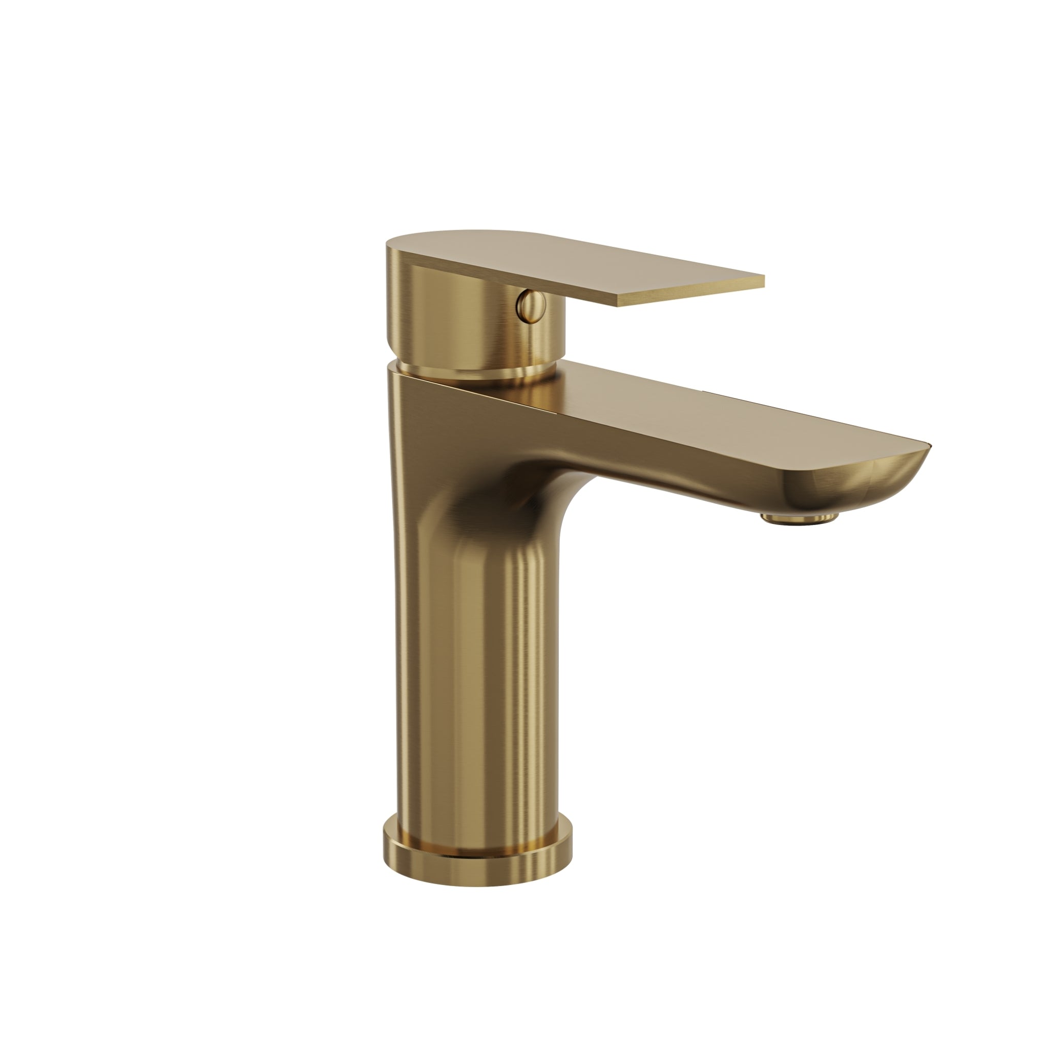 LINSOL VENA LEAD FREE BASIN MIXER 161MM BRUSHED BRASS