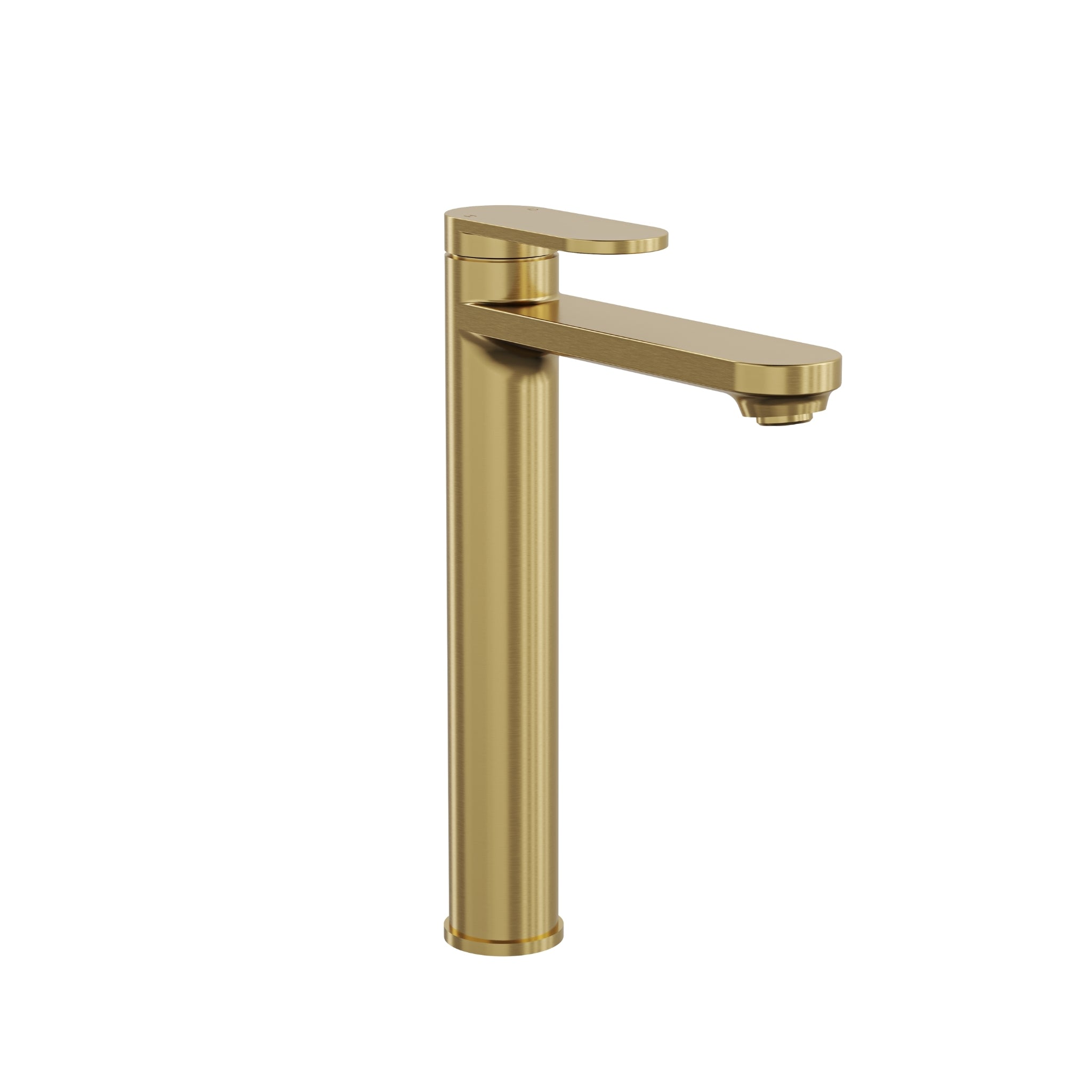 LINSOL CAPO TALL BASIN MIXER 278MM BRUSHED BRASS