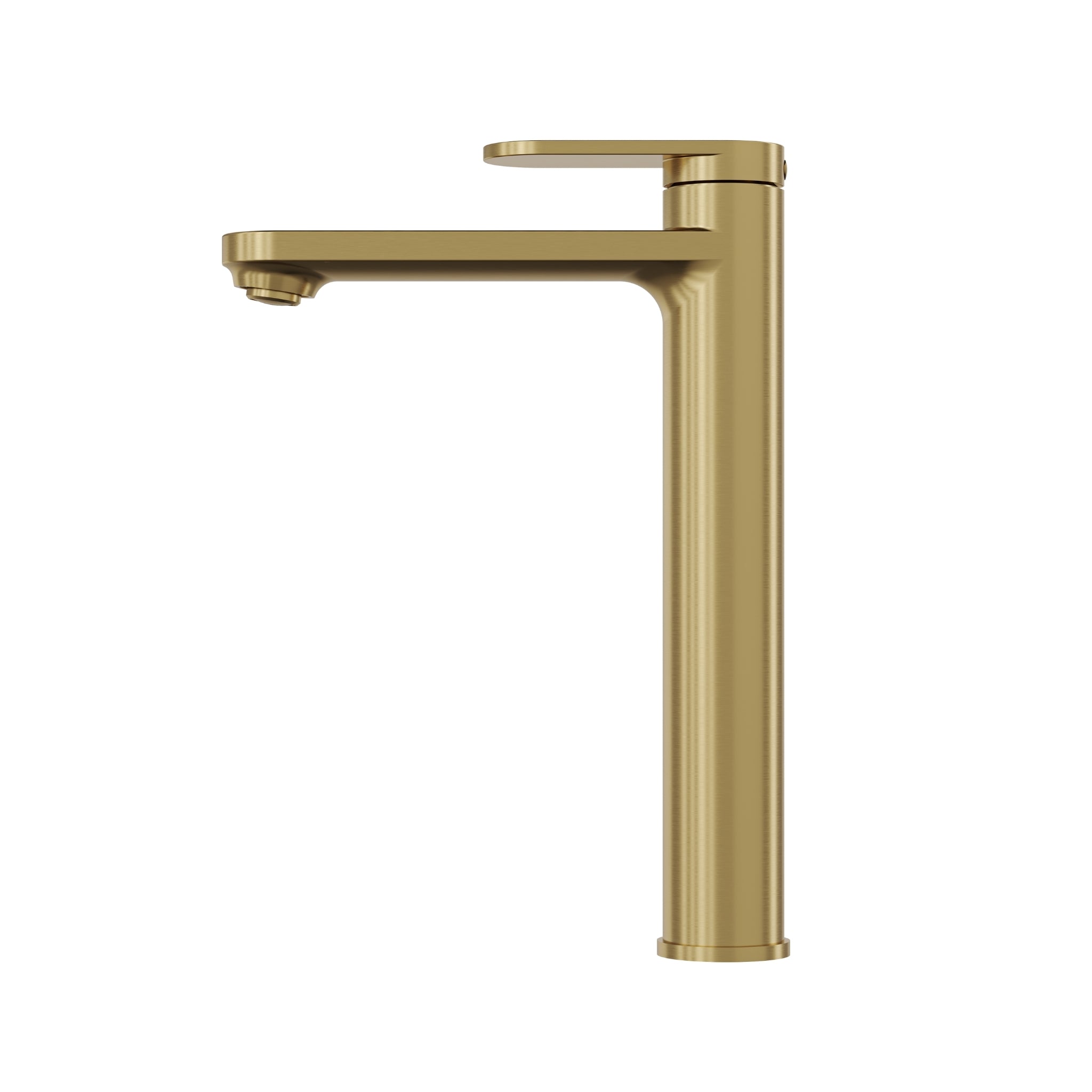 LINSOL CAPO TALL BASIN MIXER 278MM BRUSHED BRASS
