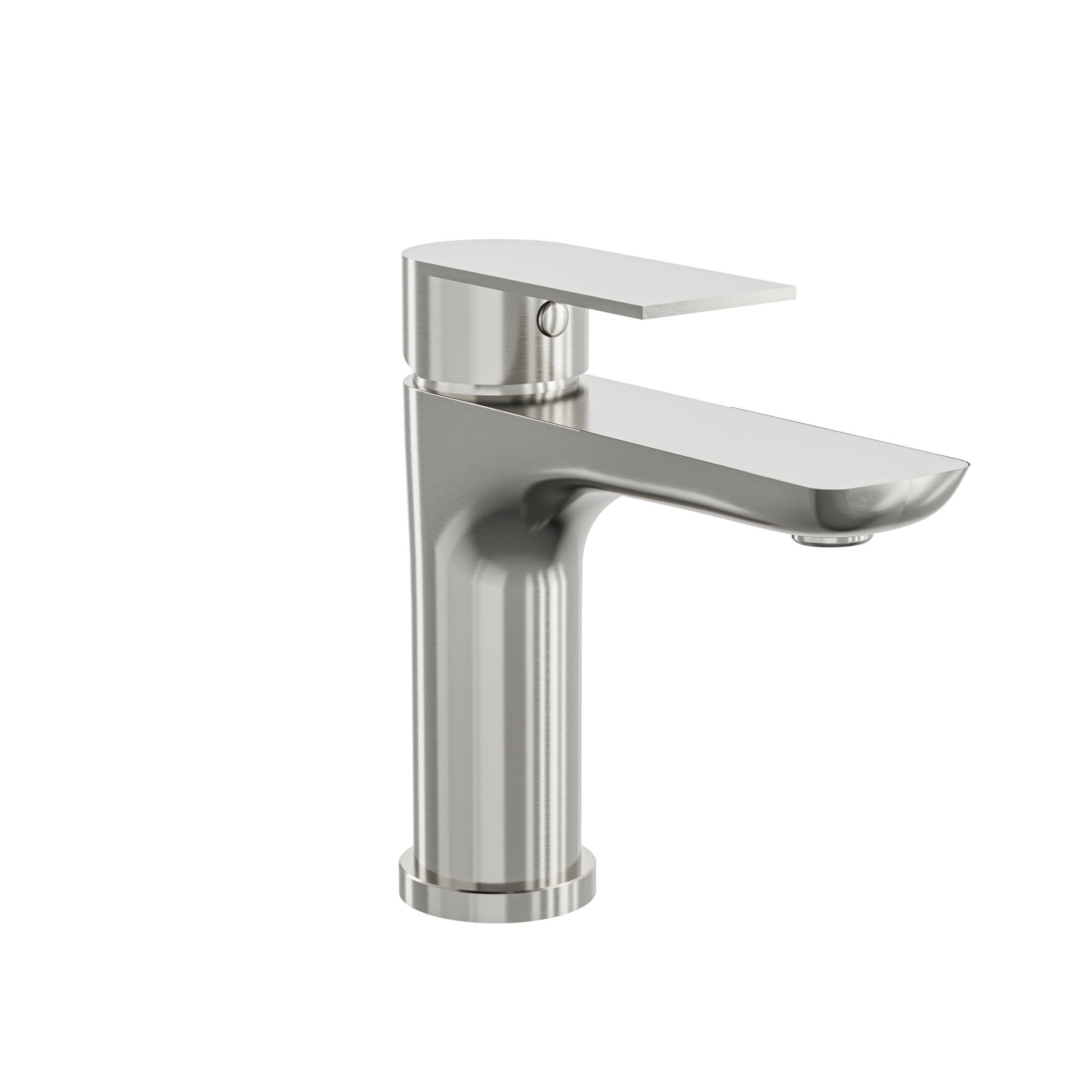 LINSOL VENA LEAD FREE BASIN MIXER 161MM BRUSHED NICKEL