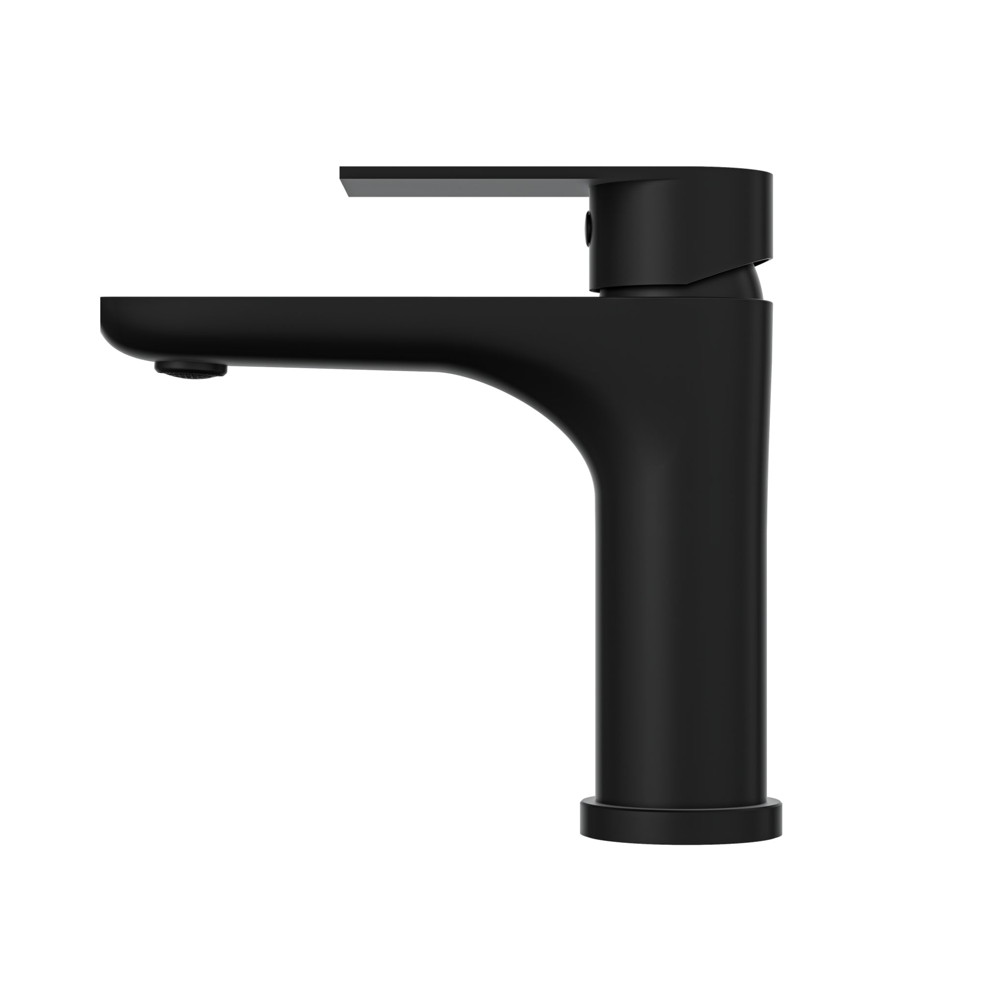 LINSOL VENA LEAD FREE BASIN MIXER 161MM MATTE BLACK
