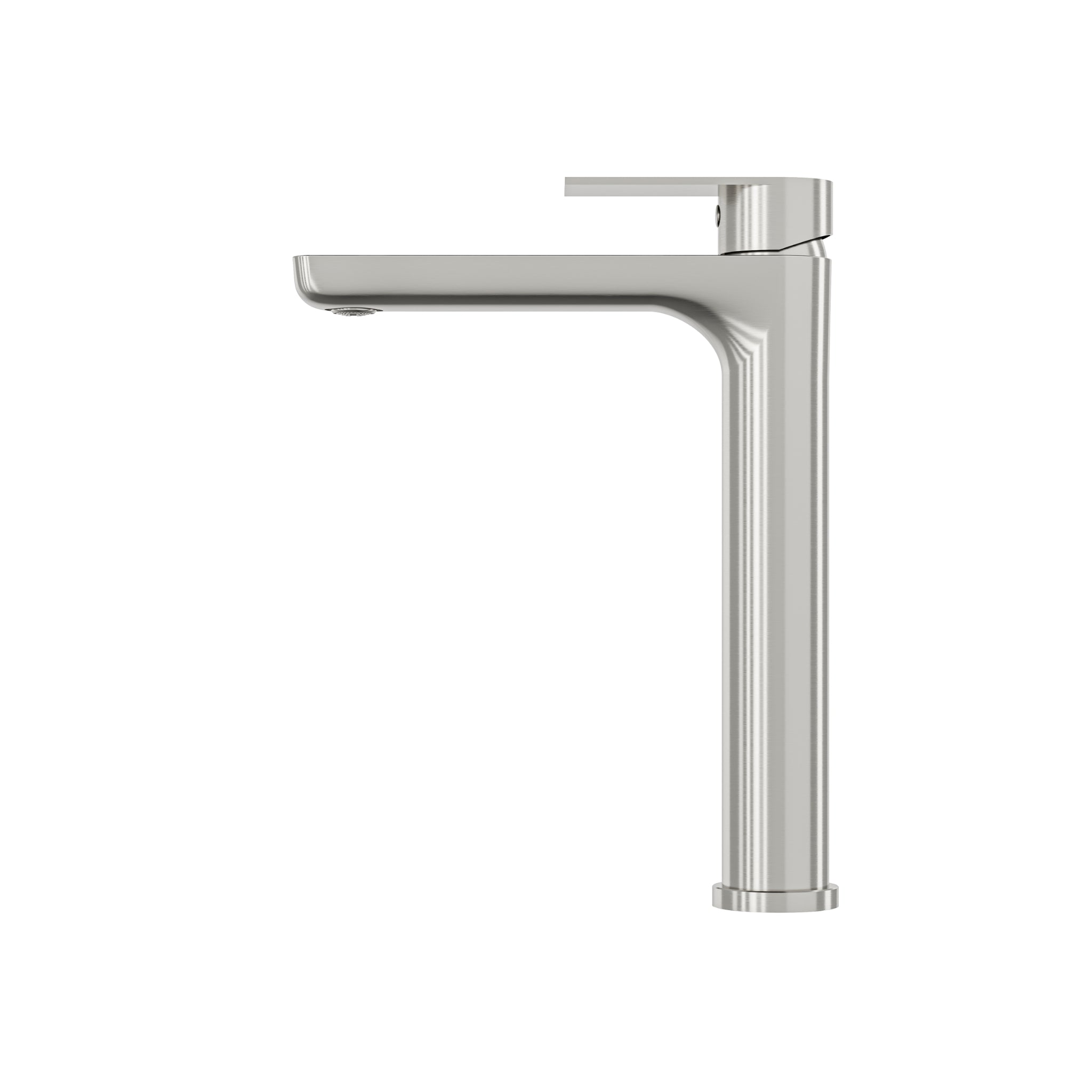 LINSOL VENA LEAD FREE TALL BASIN MIXER 283MM BRUSHED NICKEL