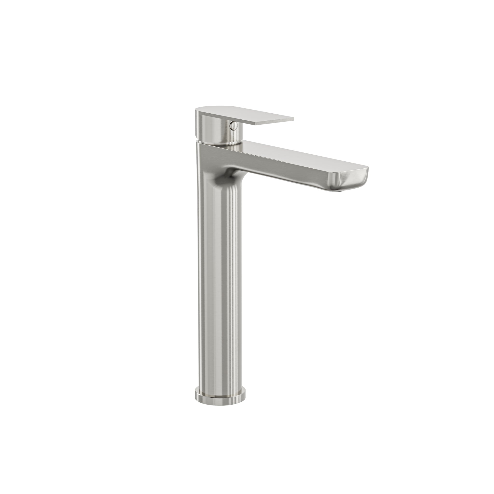 LINSOL VENA LEAD FREE TALL BASIN MIXER 283MM BRUSHED NICKEL