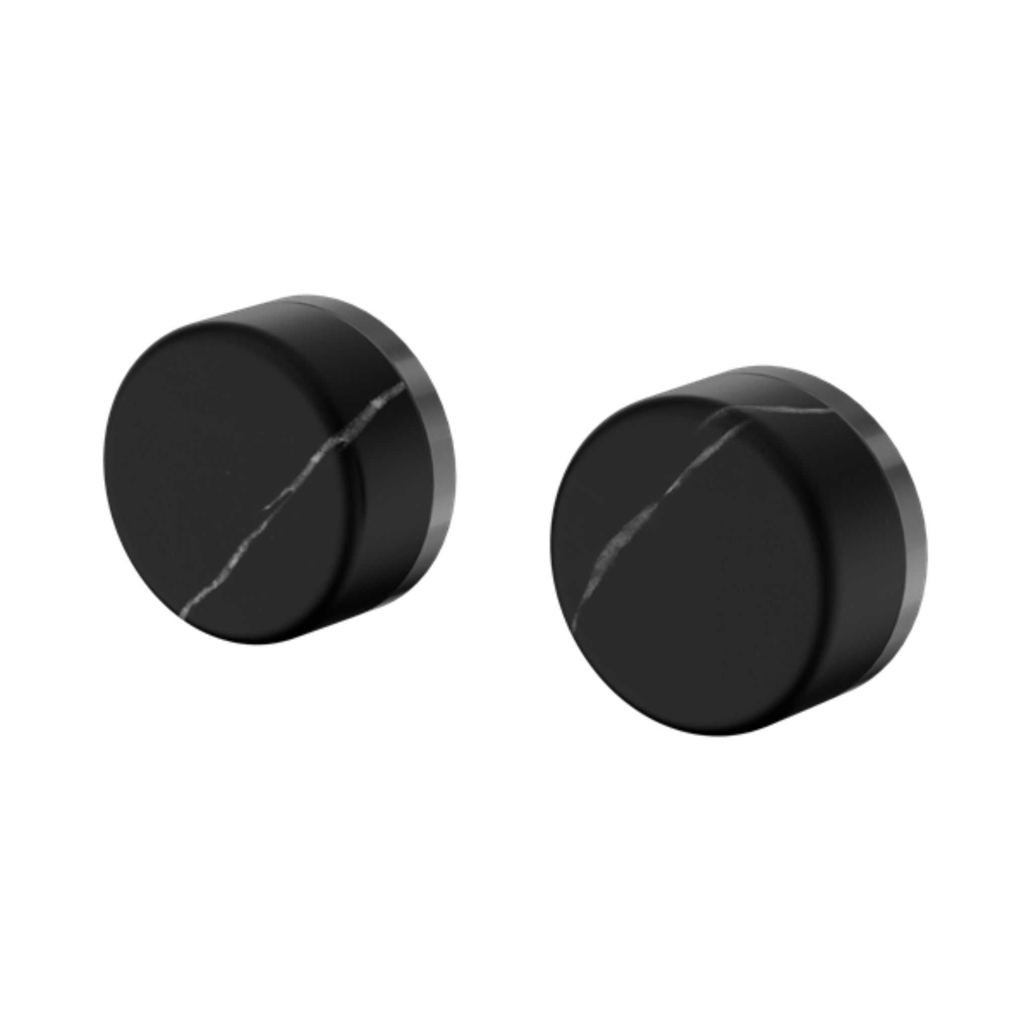 NERO SERENITY WALL TOP ASSEMBLY WITH MARQUINA BLACK HANDLE GUN METAL