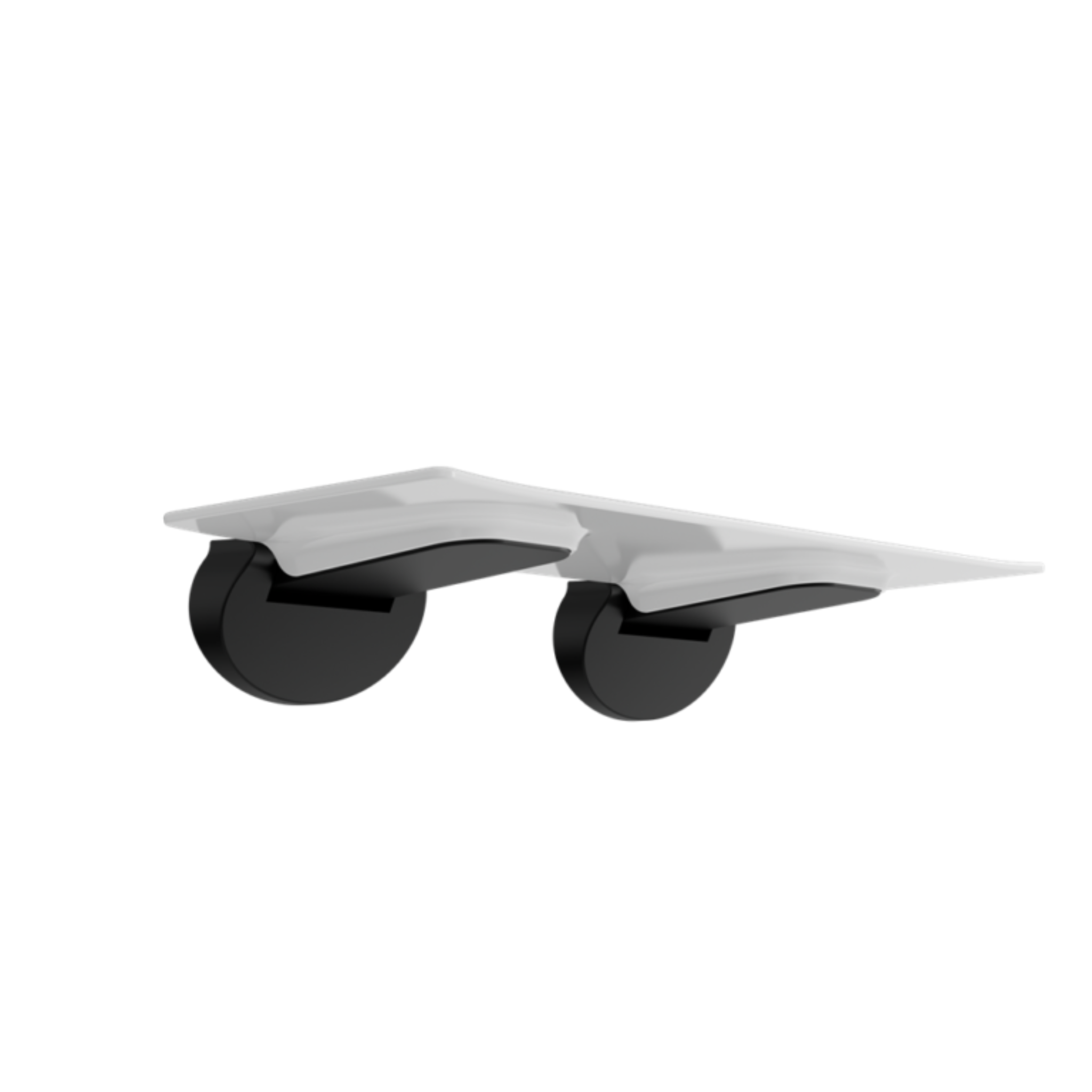 NERO MECCA CARE SHOWER SEAT 960MM MATTE BLACK