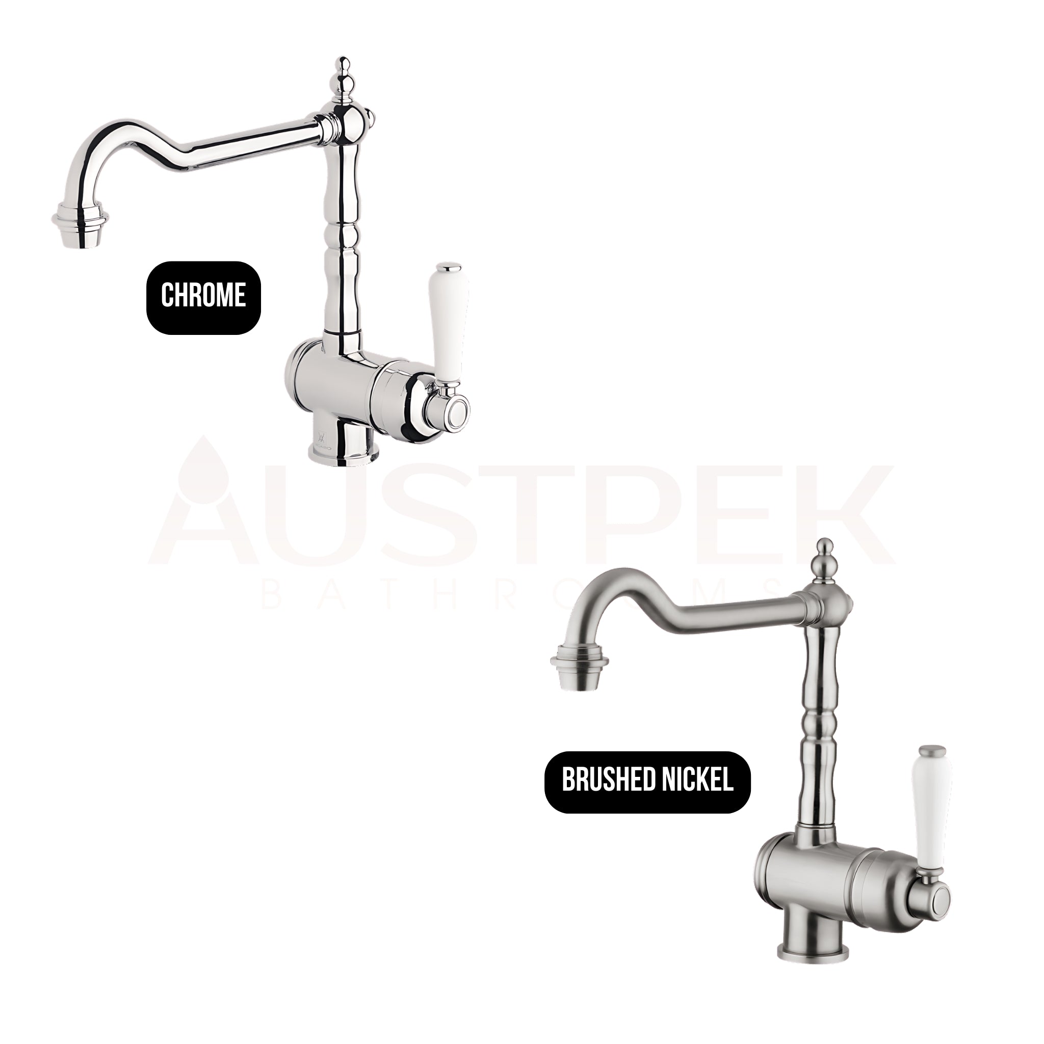 ARMANDO VICARIO PROVINCIAL SINK MIXER BRUSHED NICKEL