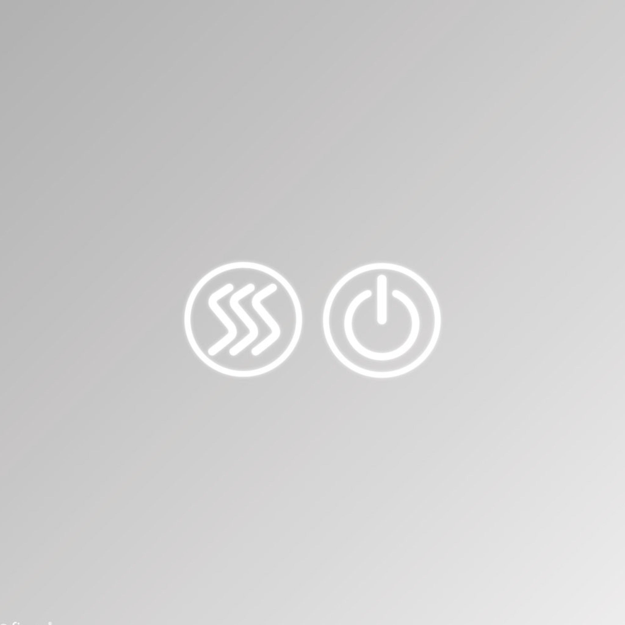 FIENZA SCANDI OAK LED MIRROR SHAVING CABINET WITH SIDE PANELS 1200X670MM