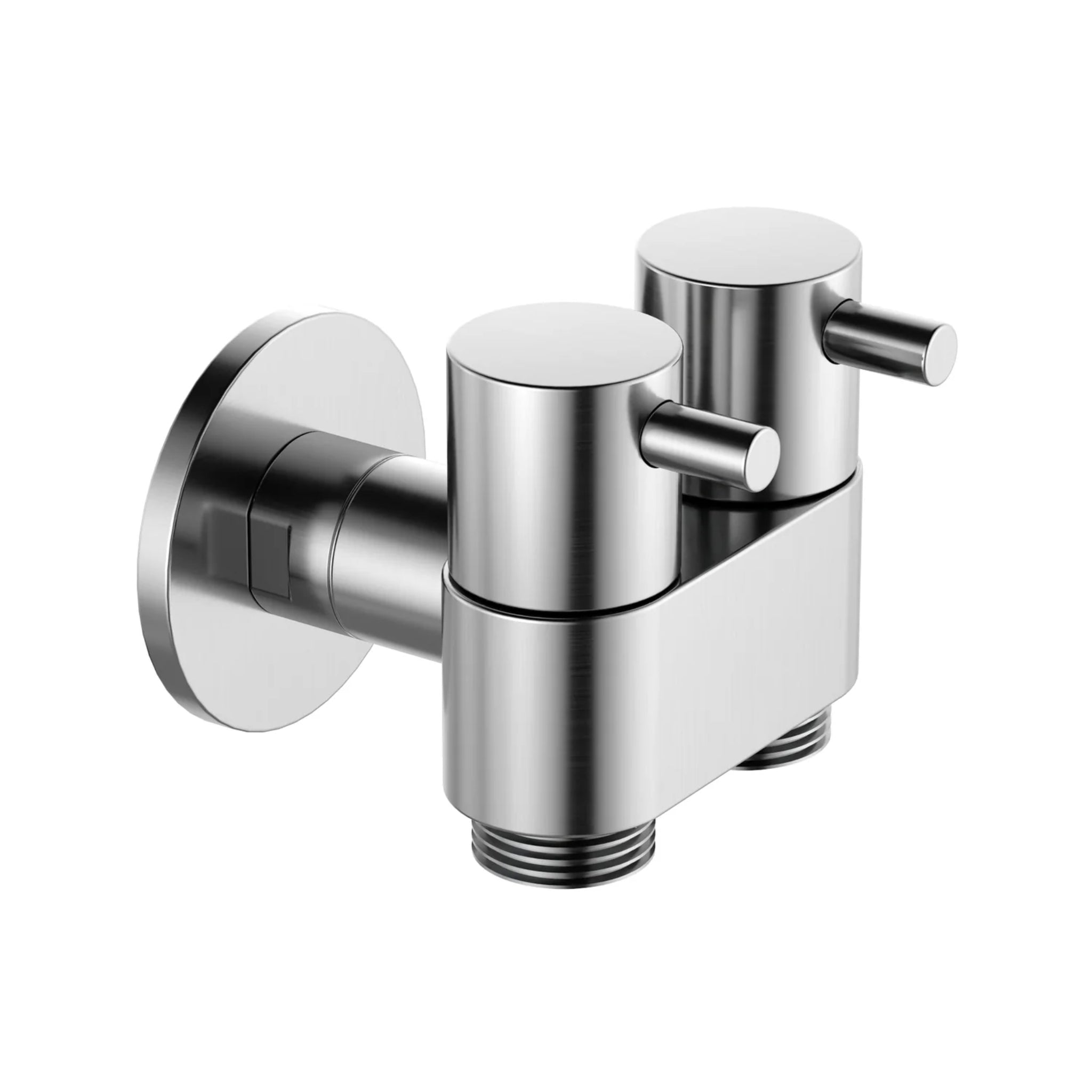 AMOZA DUAL CISTERN TAP CHROME