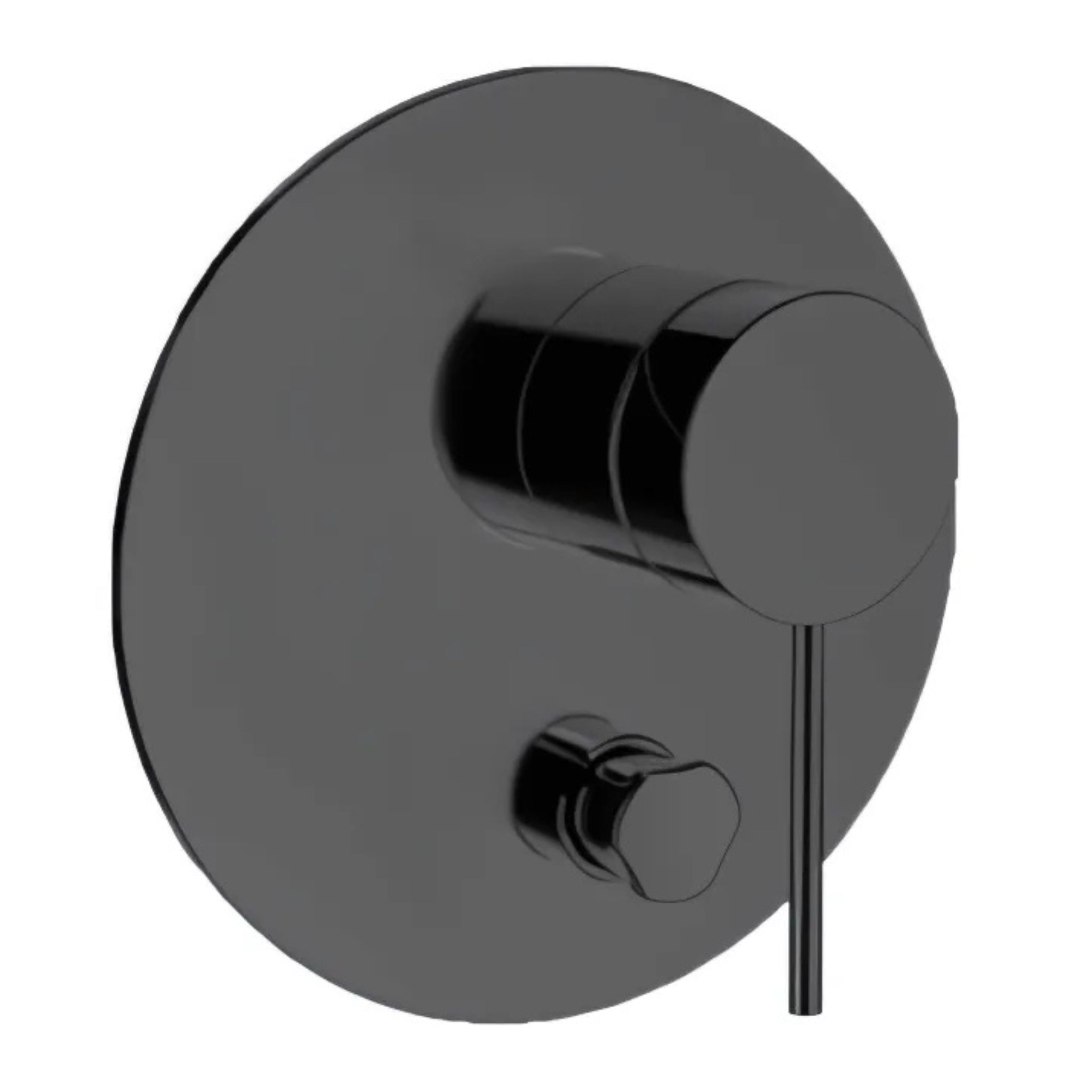 KOHLER COMPONENTS WALL MIXER WITH DIVERTER PIN LEVER HANDLE MATTE BLACK