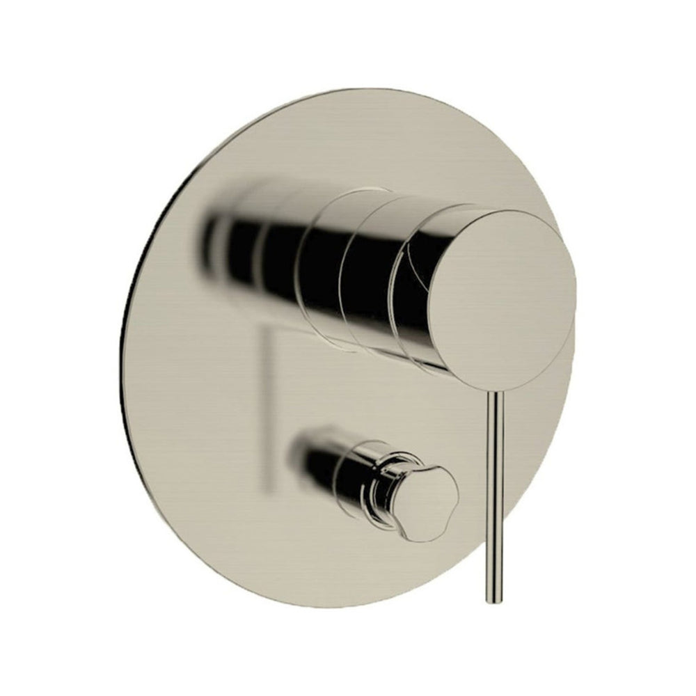 KOHLER COMPONENTS SHOWER / BATH WALL DIVERTER MIXER WITH PIN LEVER HANDLE & VALVE COMPLETE KIT BRUSHED NICKEL