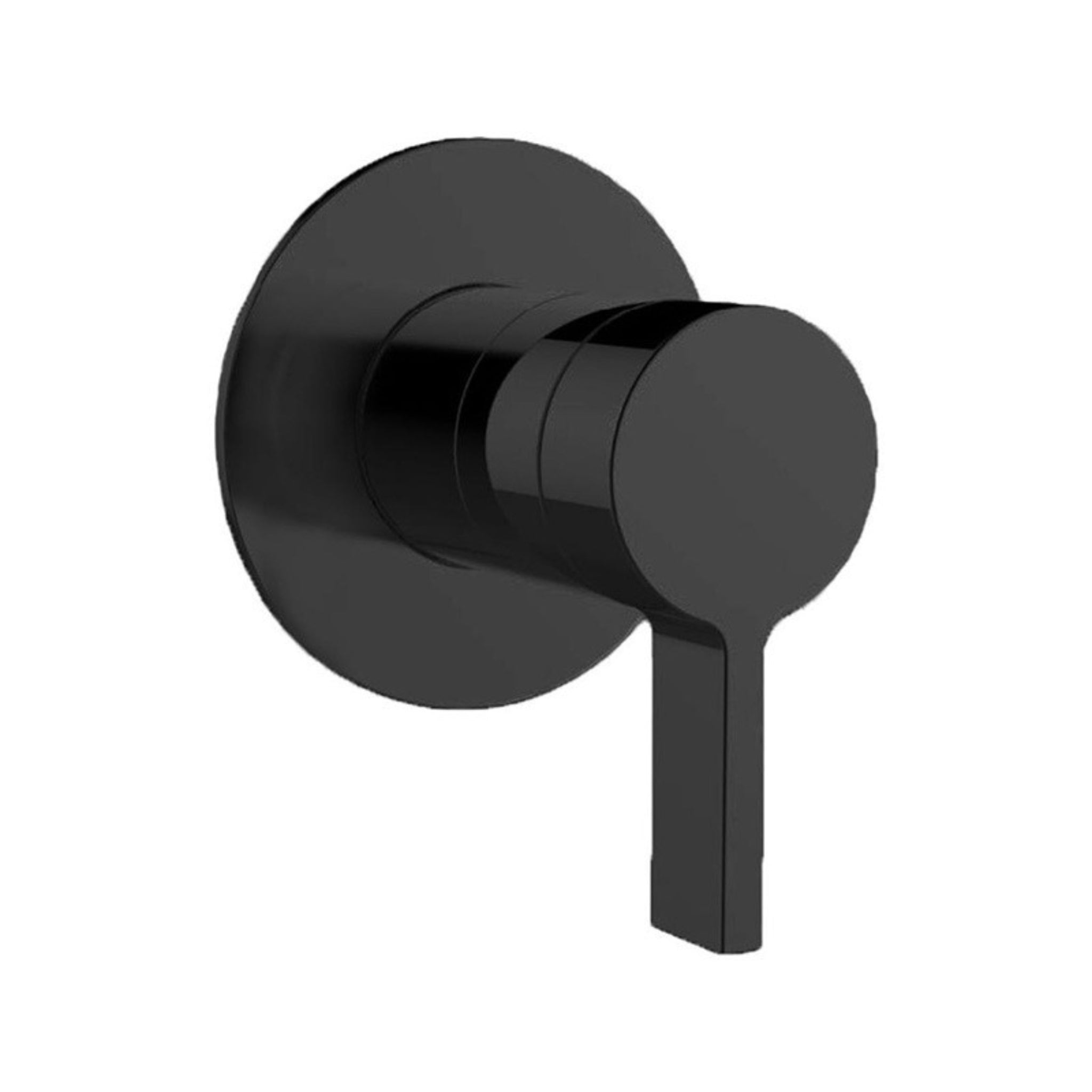 KOHLER COMPONENTS SHOWER WALL MIXER THIN LEVER HANDLE MATTE BLACK