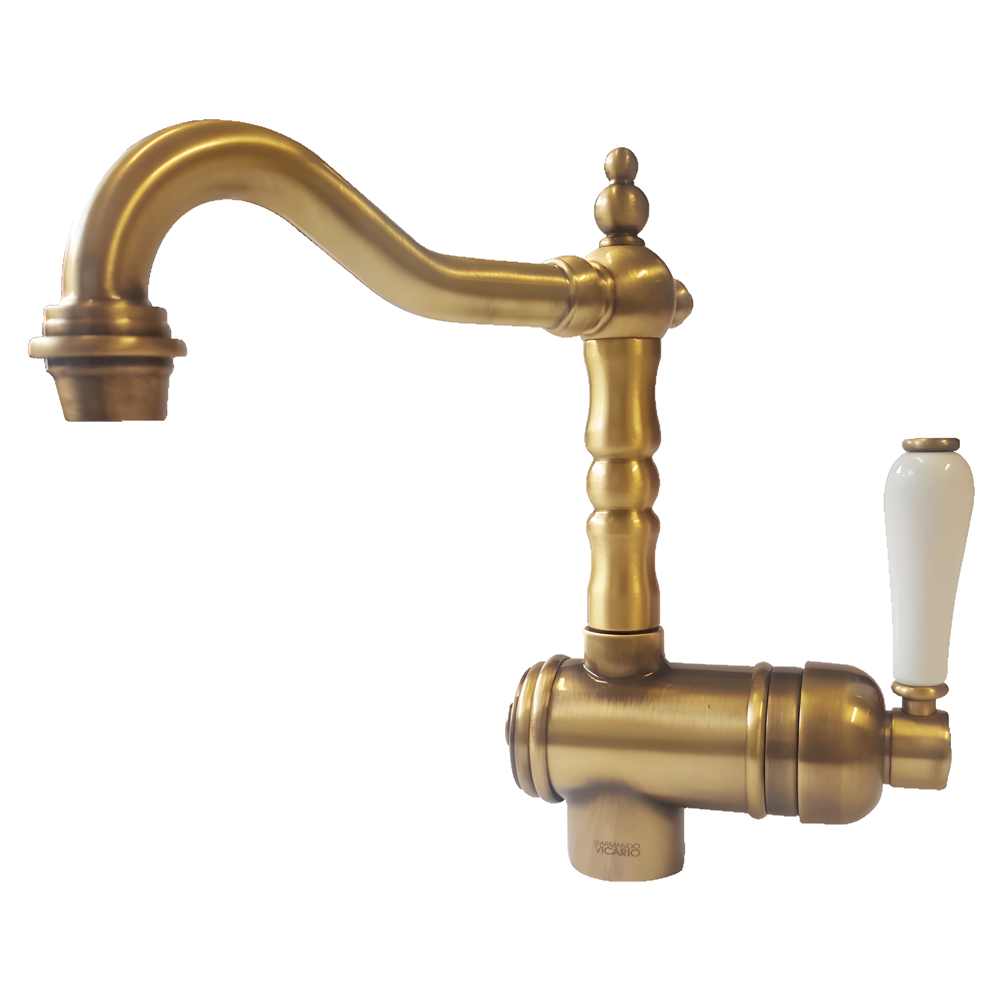 ARMANDO VICARIO PROVINCIAL SINGLE LEVER BASIN MIXER BRONZE