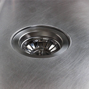 Linsol Foster KE Sink Undermount Foster Vintage Brushed Stainless 440mm detail