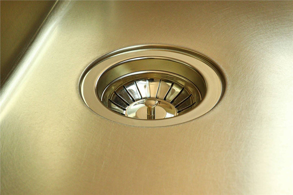 Linsol Foster KE Sink Undermount Foster Vintage Gold 440mm detail