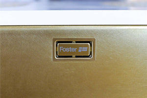 Linsol Foster KE Sink Undermount Foster Vintage Gold 440mm angle view