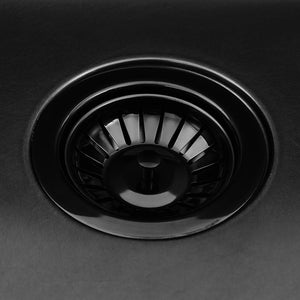 Linsol Foster KE Sink Undermount Foster Vintage Gunmetal 750mm side view