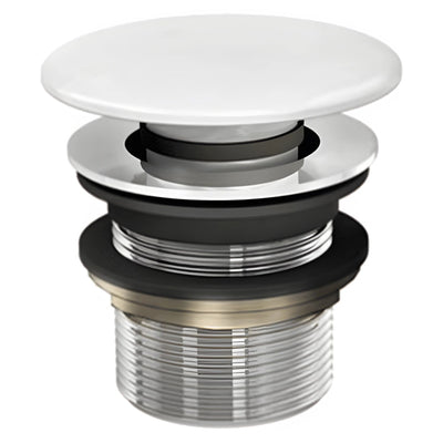 GARETH ASHTON CLEARSTONE BATHTUB PLUG AND WASTE GLOSS WHITE