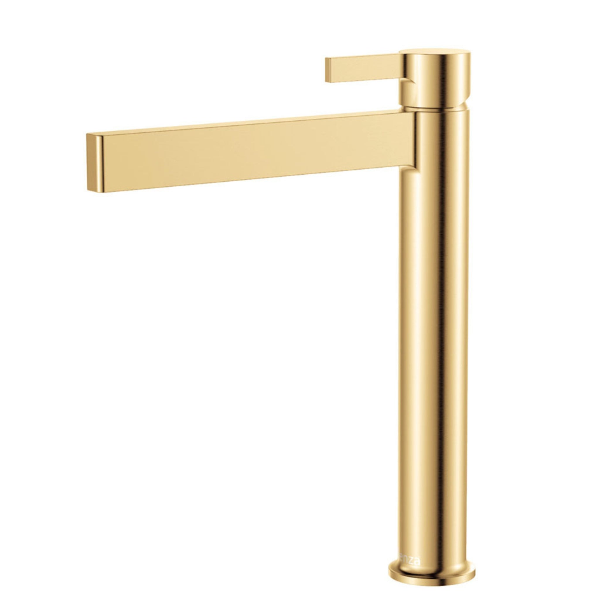 FIENZA SANSA TALL BASIN MIXER 270MM URBAN BRASS