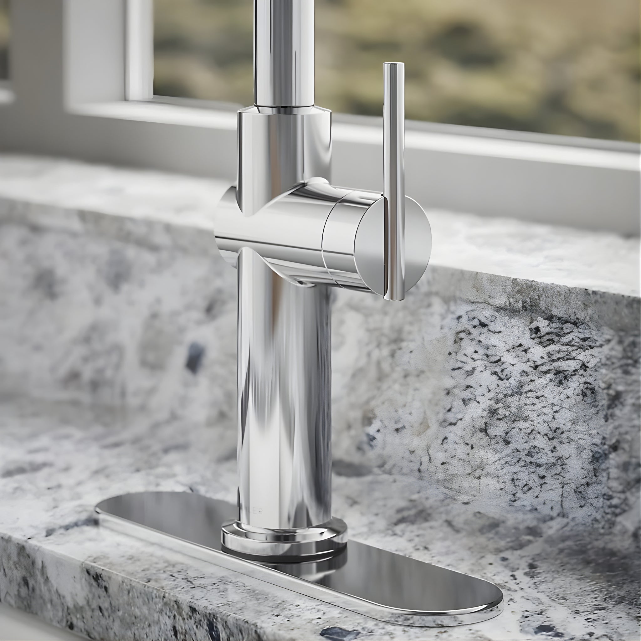 KOHLER CRUE PULL-DOWN KITCHEN MIXER 434MM CHROME