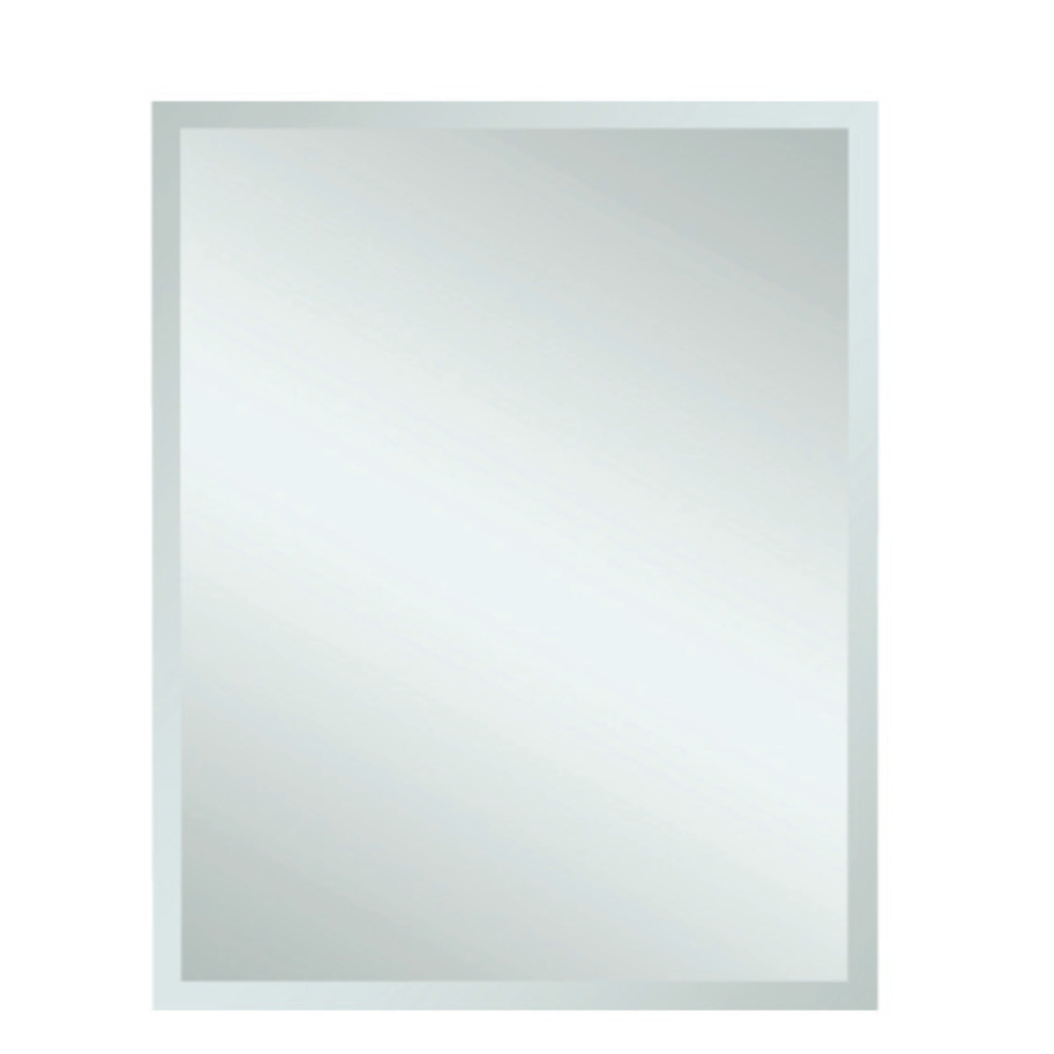 THERMOGROUP ABLAZE RECTANGLE 25MM BEVEL EDGE MIRROR WITH DEMISTER 600X750MM