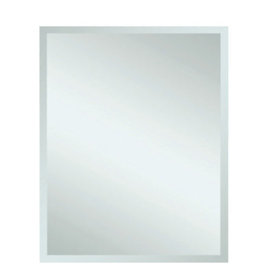 THERMOGROUP ABLAZE RECTANGLE 25MM BEVEL EDGE MIRROR WITH DEMISTER 600X750MM