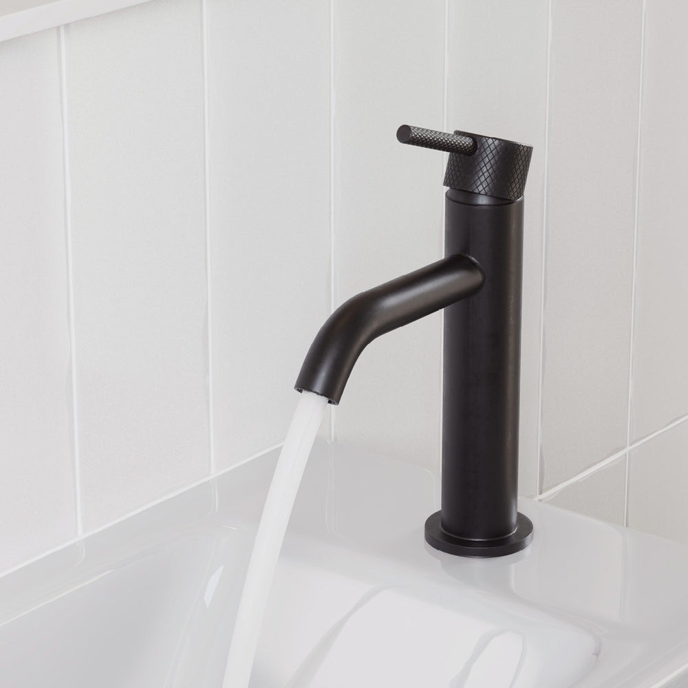 FIENZA AXLE BASIN MIXER191MM MATTE BLACK