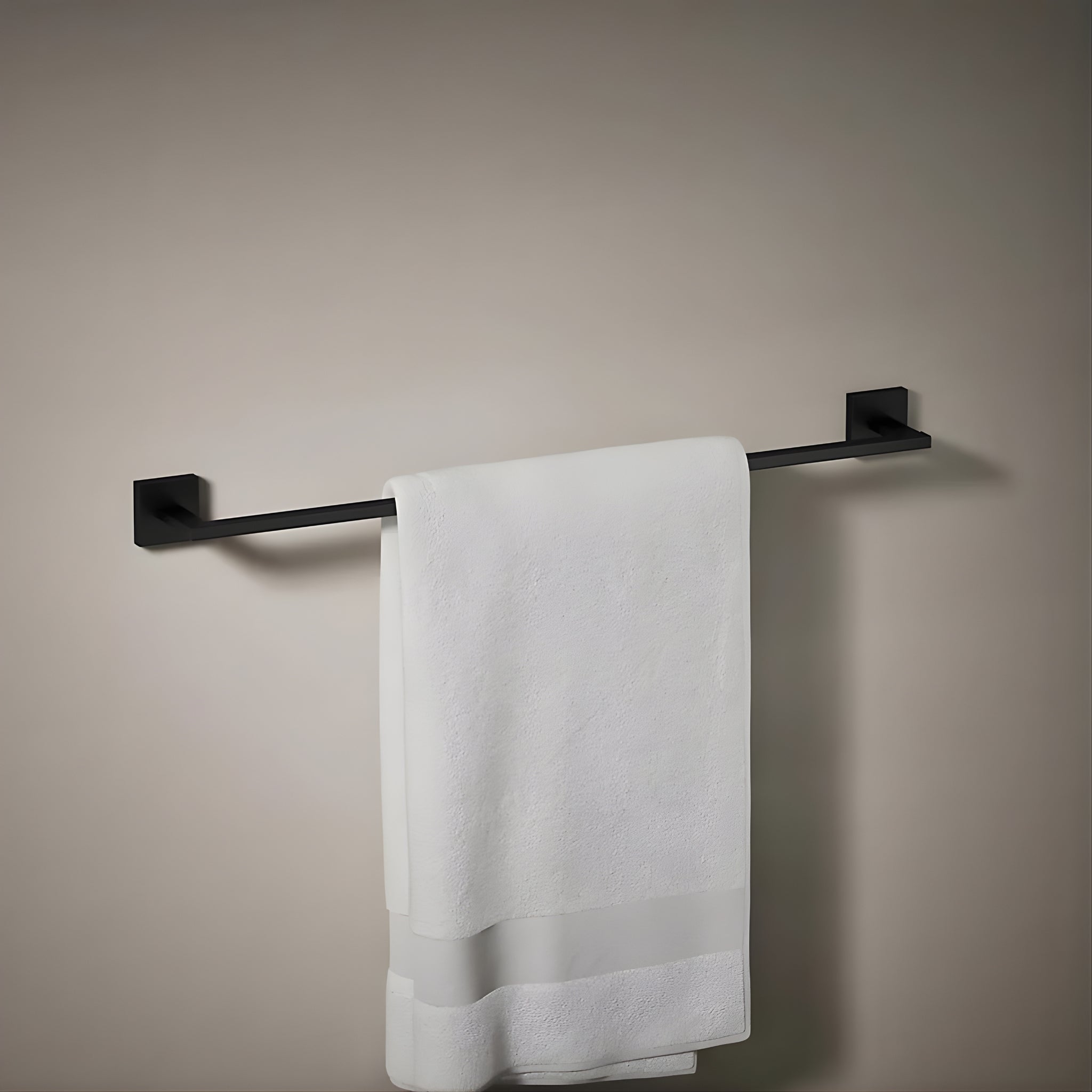 KOHLER SQUARE TOWEL BAR MATTE BLACK (AVAILABLE IN 305MM, 457MM, AND 610MM)