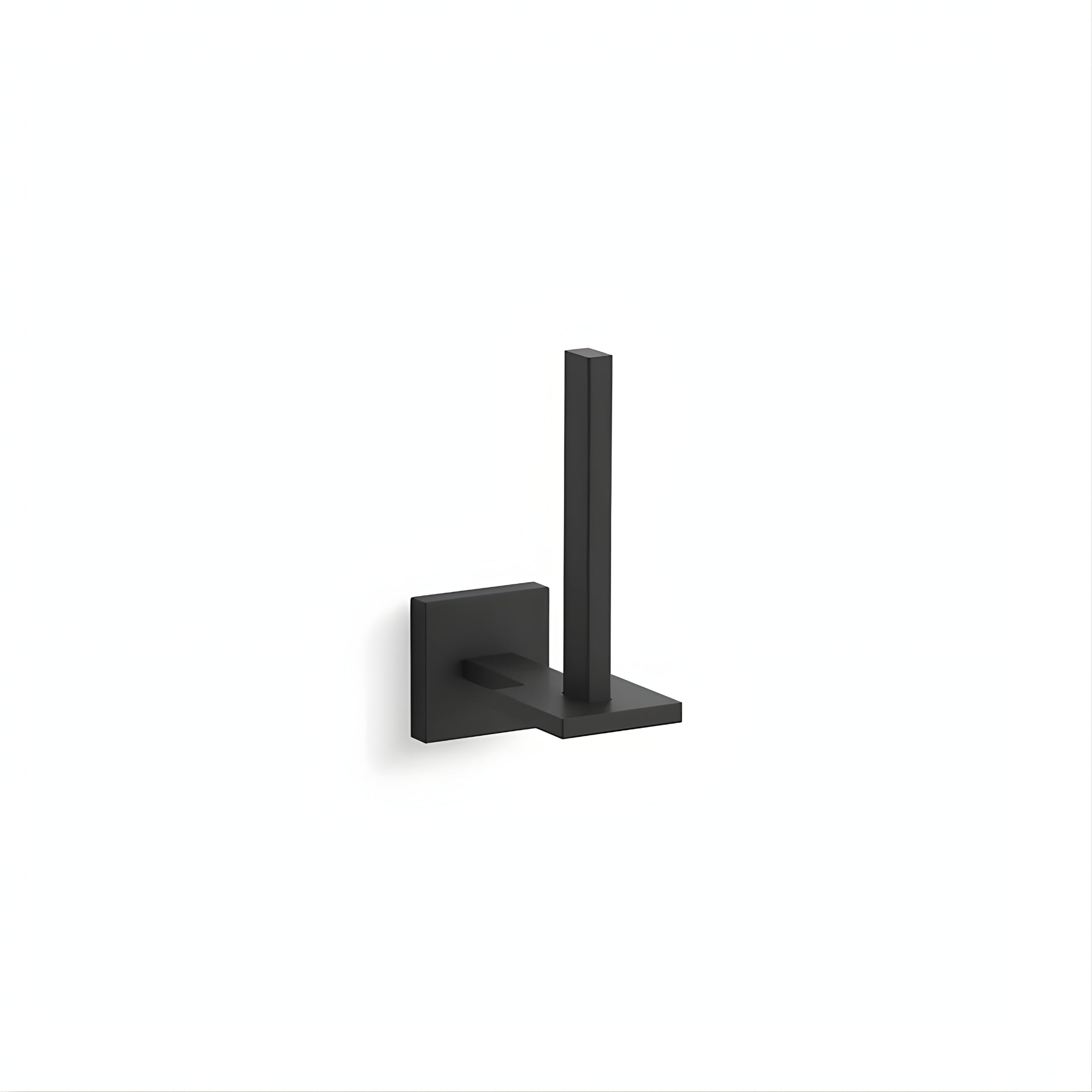 KOHLER SQUARE VERTICAL TOILET PAPER HOLDER MATTE BLACK