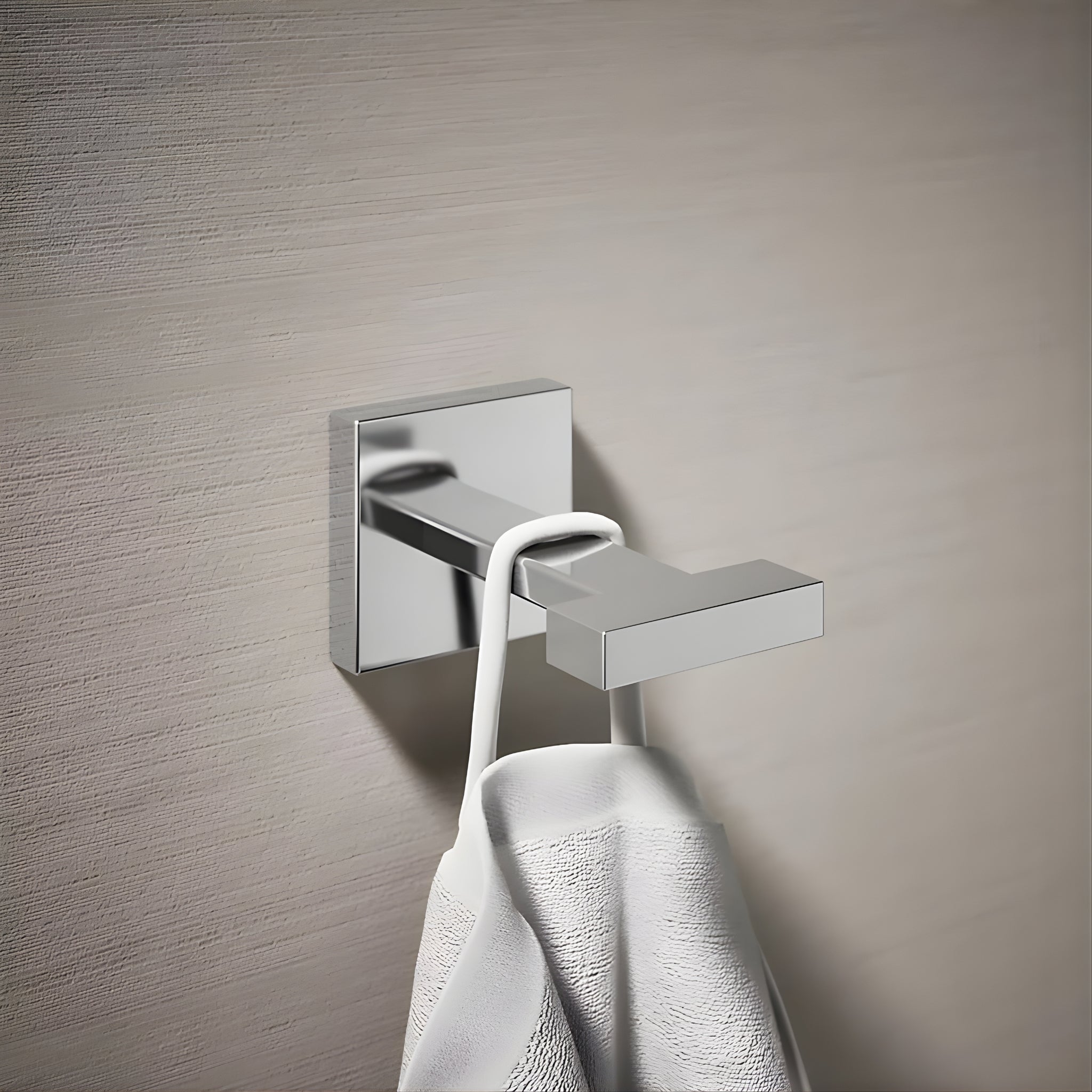 KOHLER SQUARE ROBE HOOK CHROME
