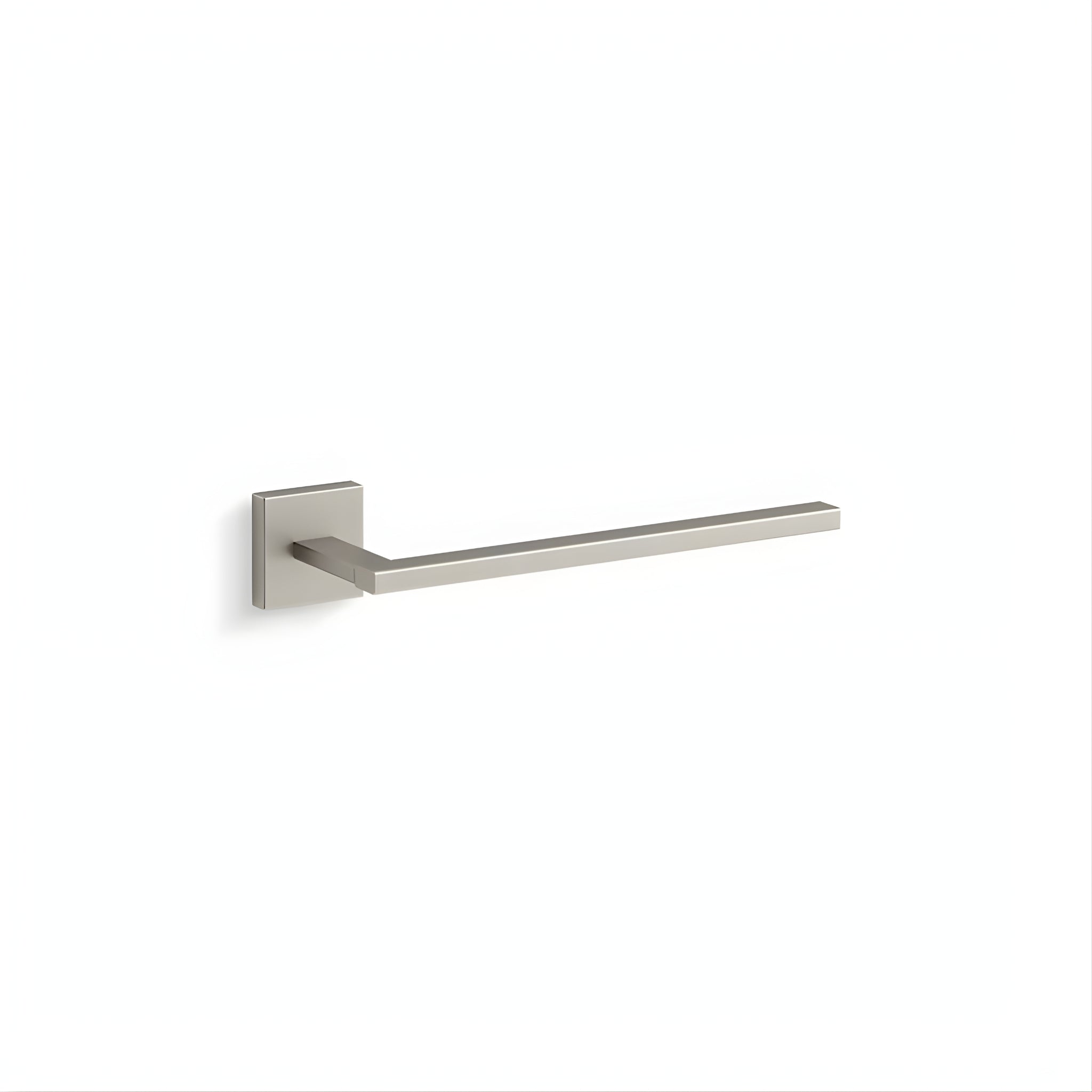 KOHLER SQUARE TOWEL ARM 254MM BRUSHED NICKEL