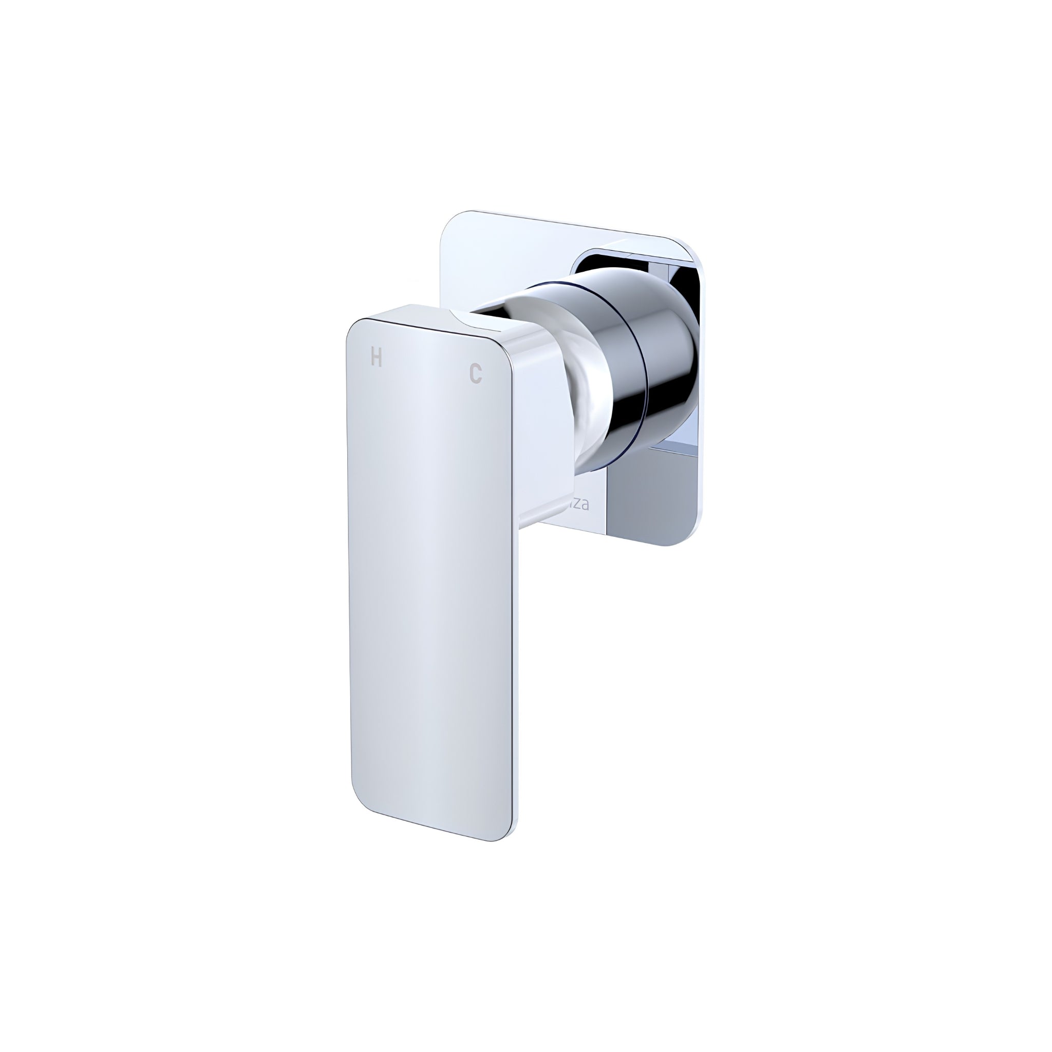 FIENZA TONO LEAD FREE WALL MIXER SQUARE PLATE CHROME