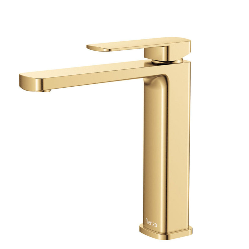 FIENZA TONO BASIN MIXER 207MM URBAN BRASS