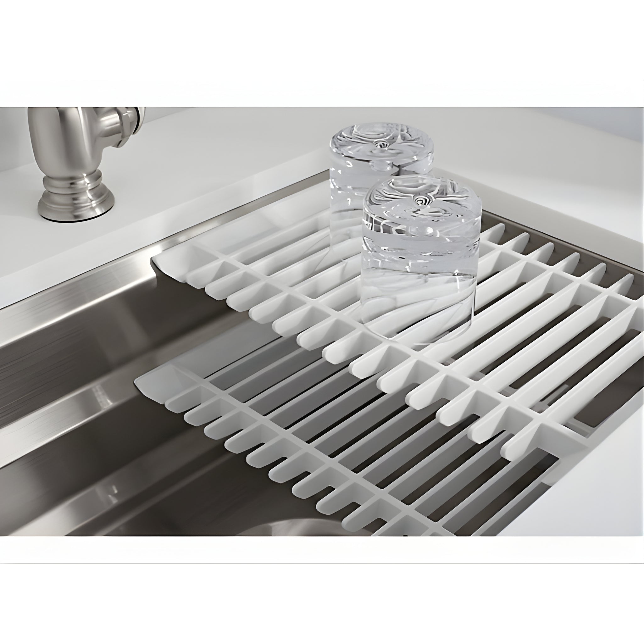 KOHLER PROLIFIC UNDERMOUNT WORKSTATION KITCHEN SINK STAINLESS STEEL 584MM