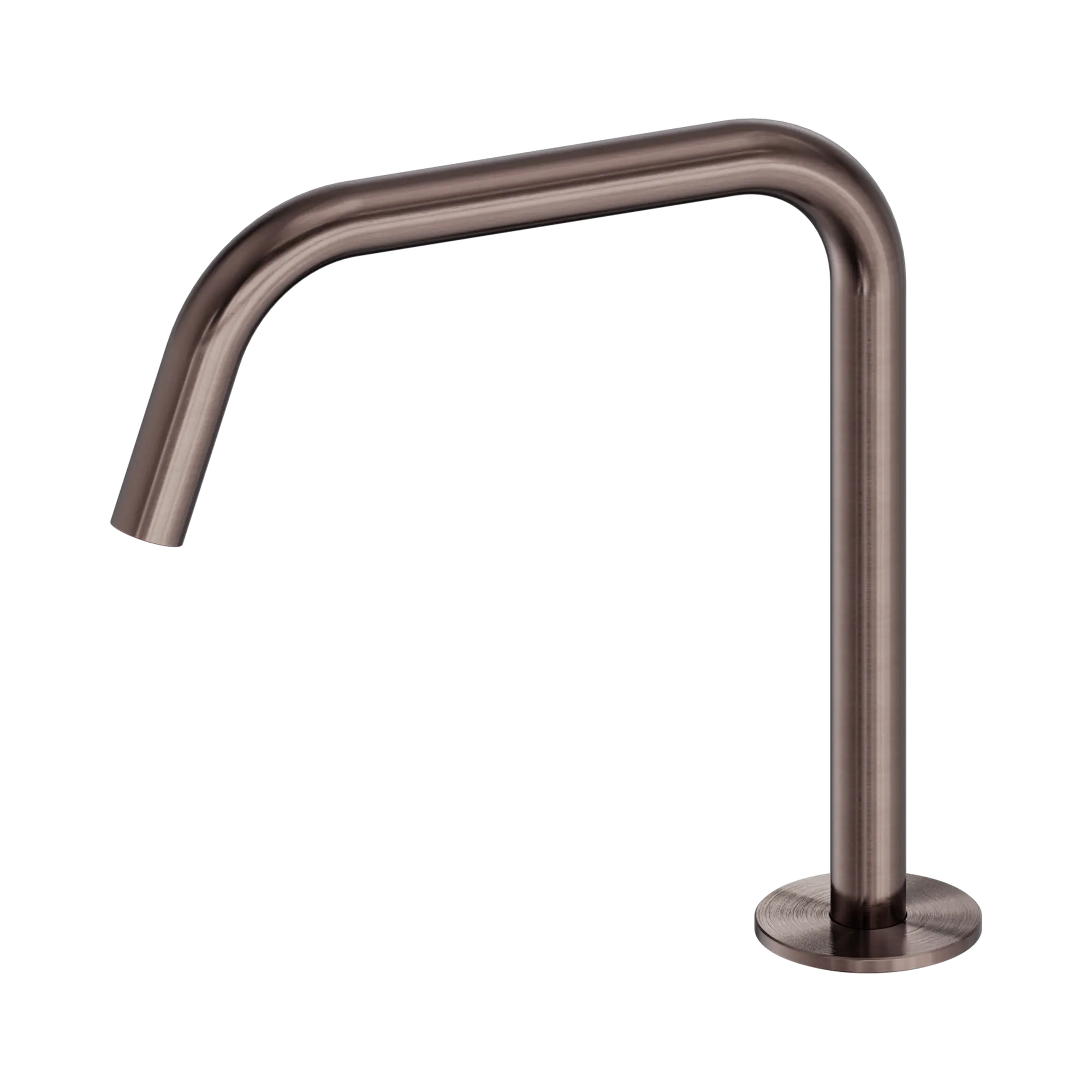 NERO SERENITY BATH/KITCHEN EDGE SPOUT II 247MM BRUSHED BRONZE