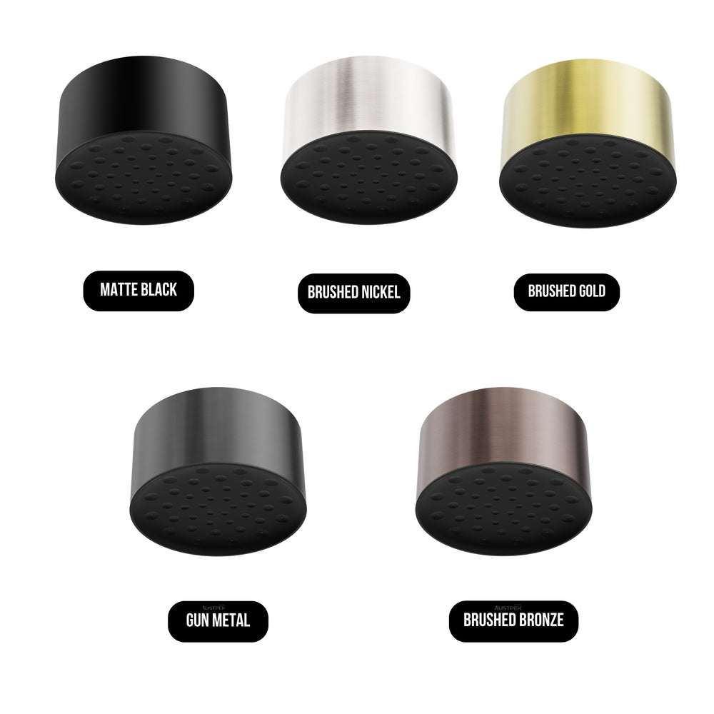 NERO SERENITY CEILING SHOWER HEAD 295MM BRUSHED GOLD