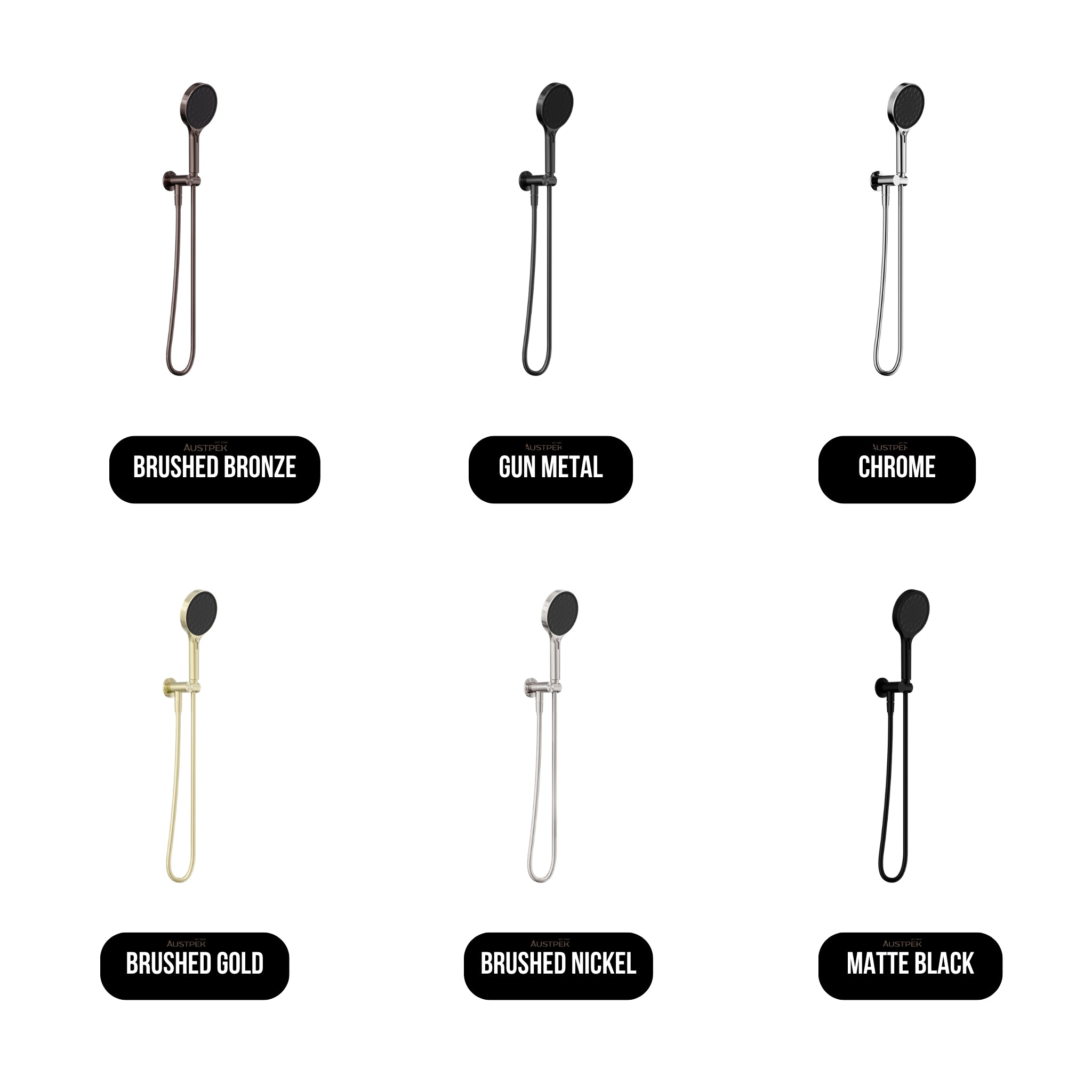 NERO SERENITY HAND HELD SHOWER BRUSHED BRONZE