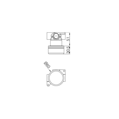 NERO SERENITY PROGRESSIVE SHOWER MIXER WITH VERDE ALPI HANDLE MATTE BLACK