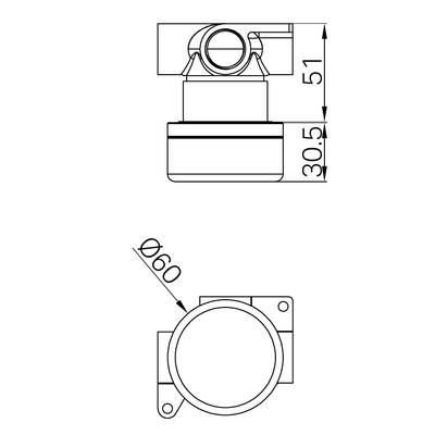 NERO SERENITY PROGRESSIVE SHOWER MIXER WITH ROME TRAVERTINE HANDLE GUN METAL