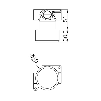 NERO SERENITY PROGRESSIVE SHOWER MIXER WITH METAL HANDLE GUN METAL
