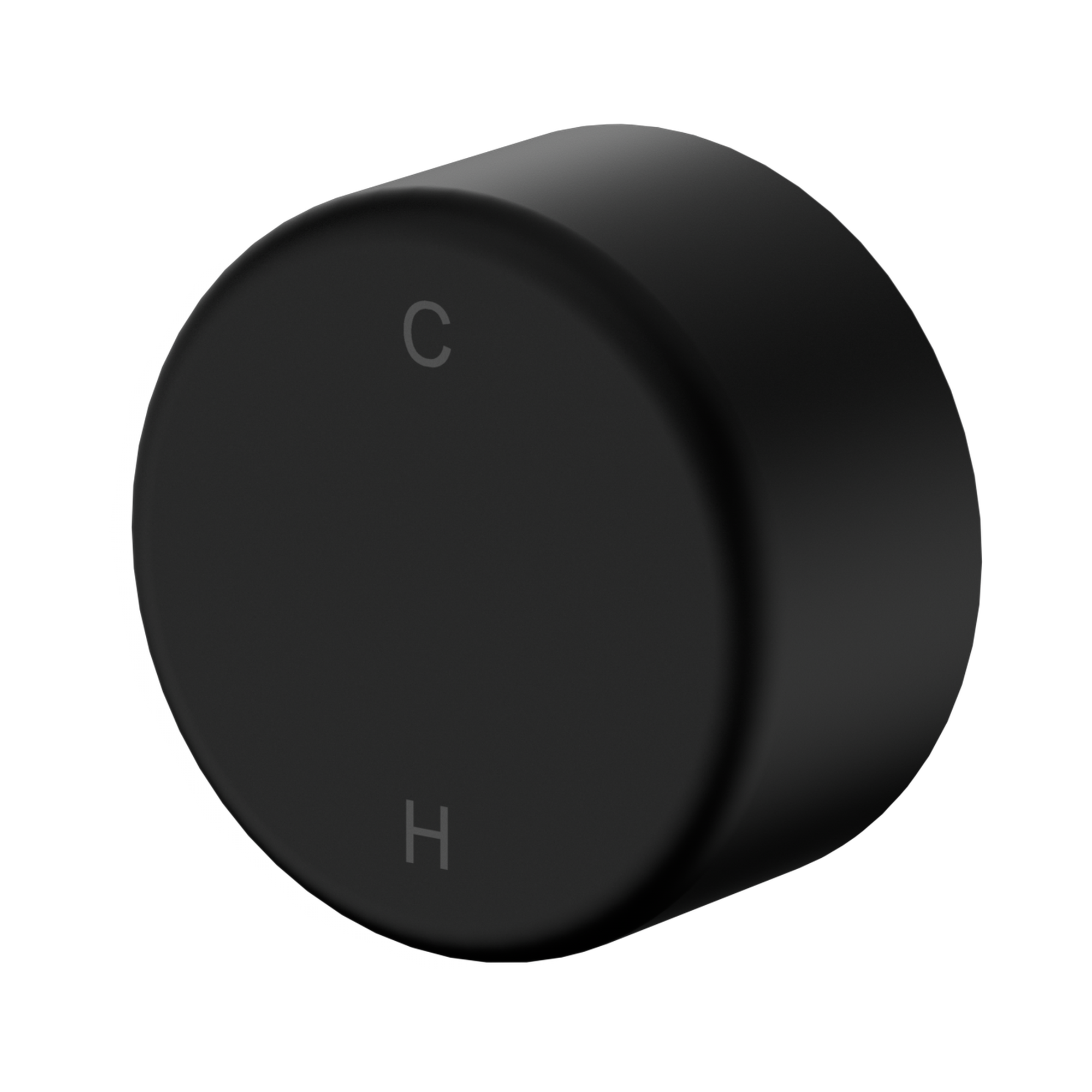 NERO SERENITY PROGRESSIVE SHOWER MIXER WITH METAL HANDLE MATTE BLACK