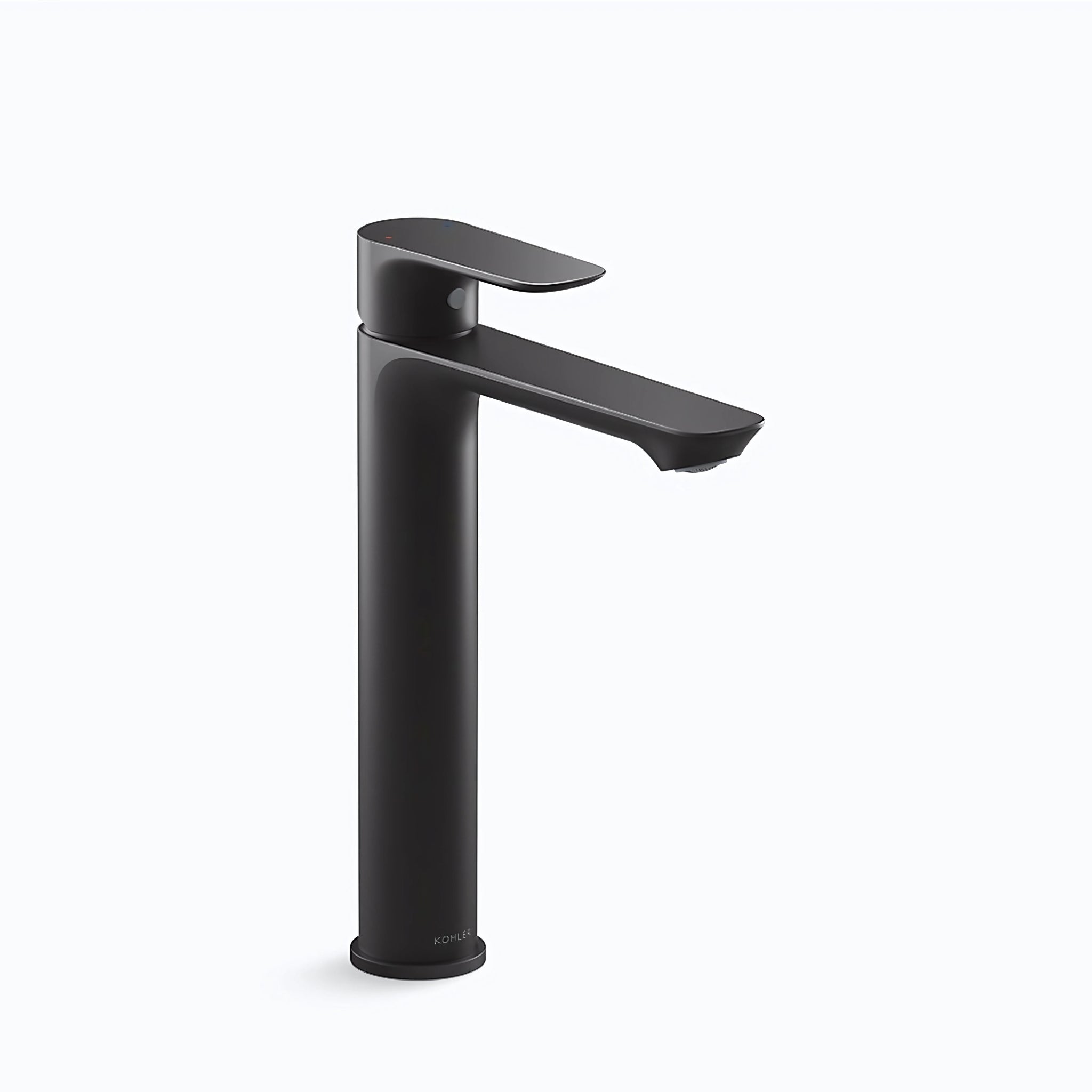 KOHLER ALEO-S TALL BASIN MIXER 264MM MATTE BLACK