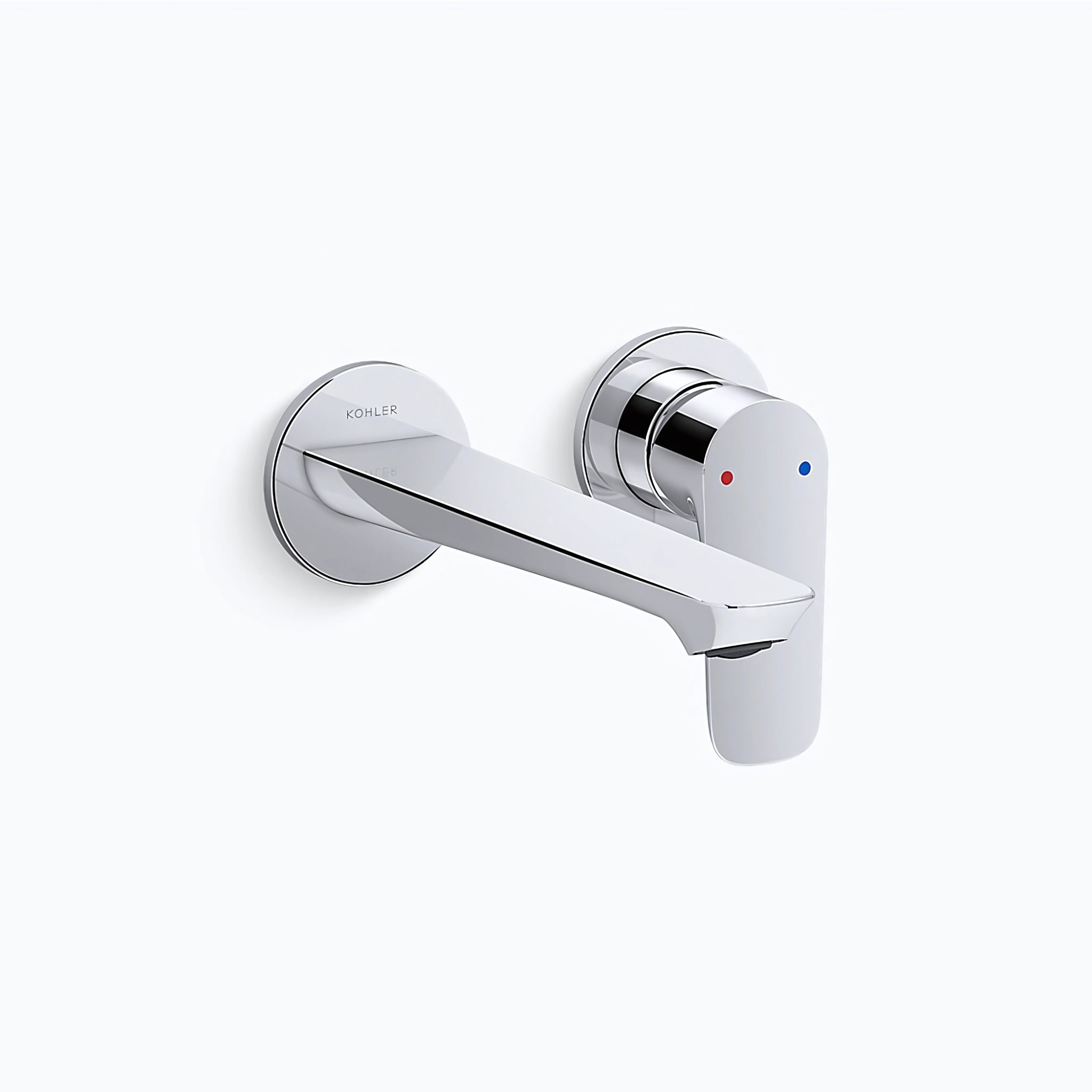 KOHLER ALEO-S WALL BASIN MIXER 218MM CHROME
