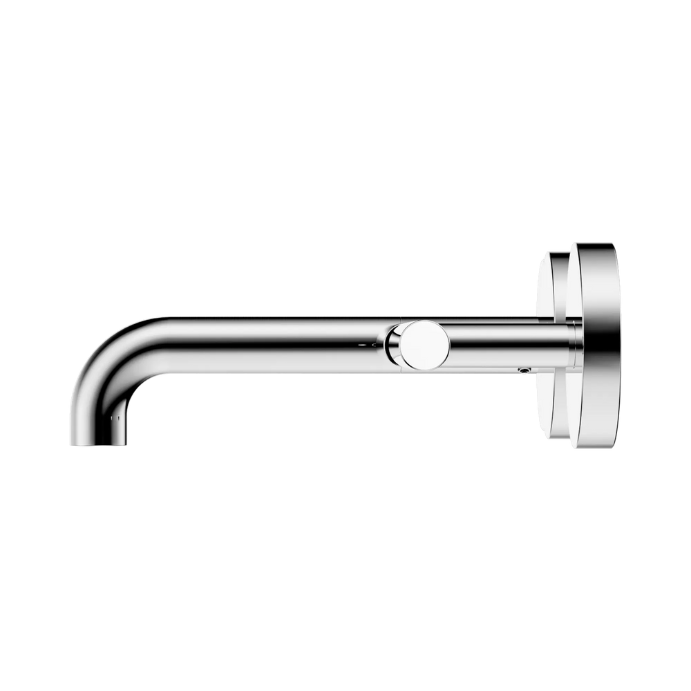 NERO MECCA LEVER WALL BASIN/BATH SET 160MM OFFSET SPOUT CHROME