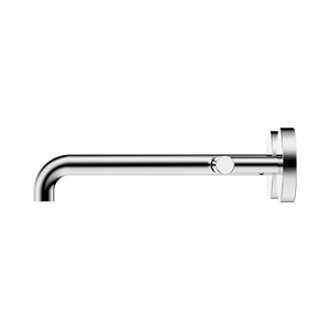 NERO MECCA LEVER WALL BASIN/BATH SET 220MM OFFSET SPOUT CHROME
