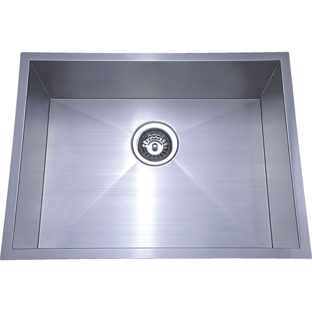 IKON ROSA SINGLE BOWL ABOVE / UNDERMOUNT SINK STAINLESS STEEL 540MM