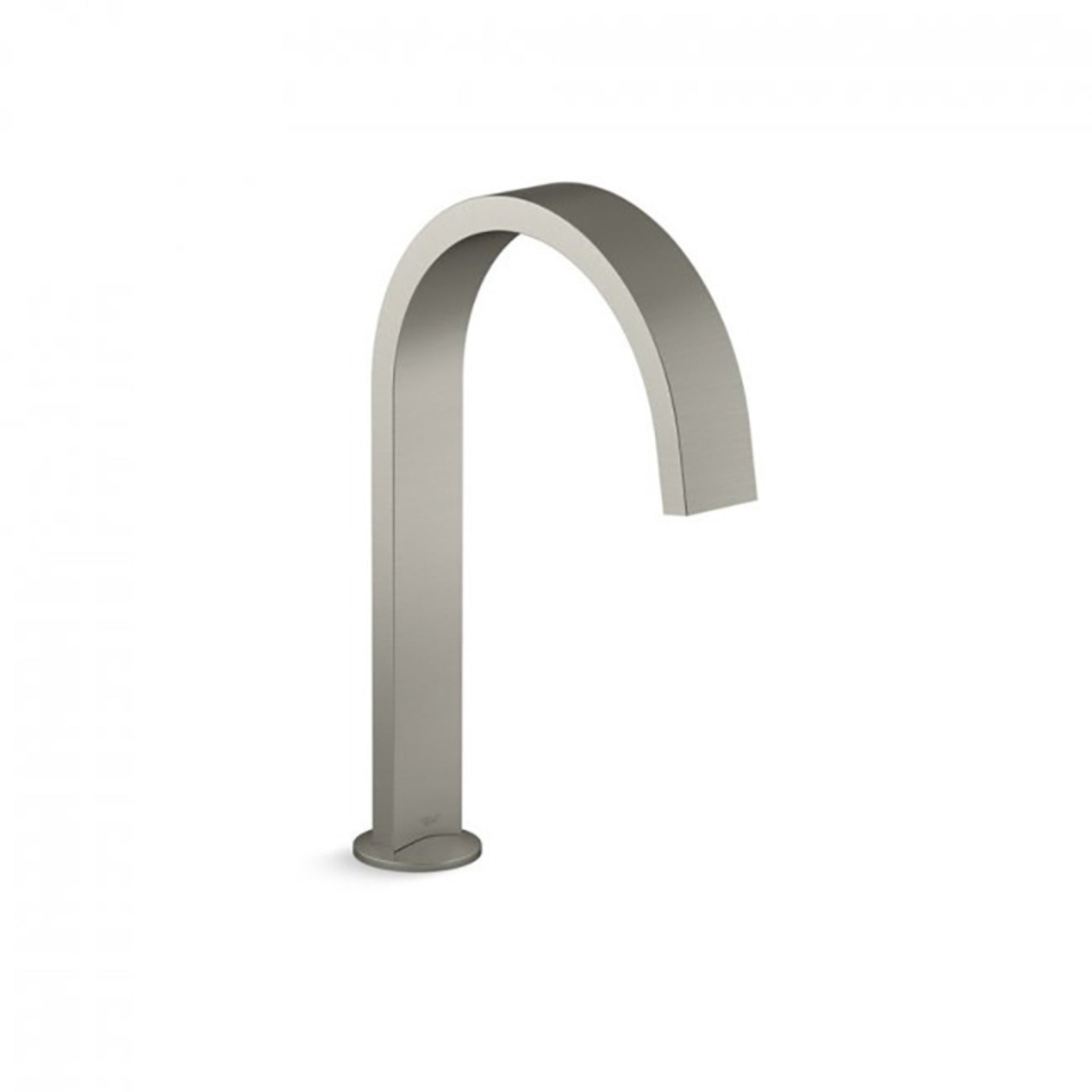 KOHLER COMPONENTS HOB MOUNT RIBBON BATH SPOUT 333MM BRUSHED NICKEL