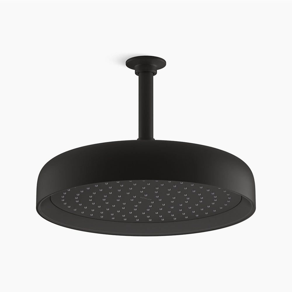 KOHLER STATEMENT SINGLE FUNCTION RAINHEAD ROUND 303MM MATTE BLACK