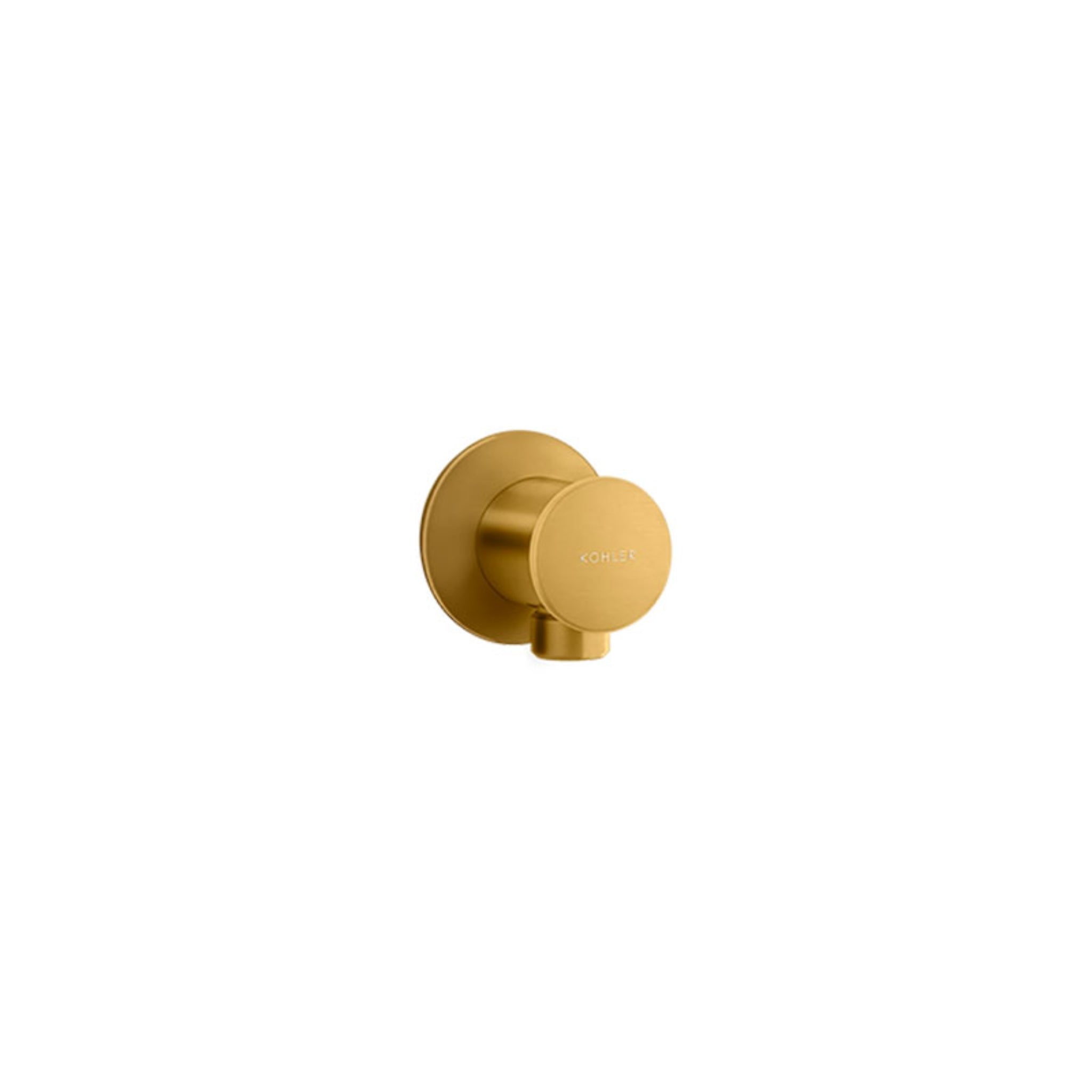 KOHLER STATEMENT WATER SUPPLY CONNECTION ELBOW BRUSHED BRASS