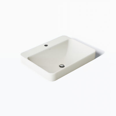 KOHLER VOX ABOVE COUNTER BASIN BISCUIT 584MM
