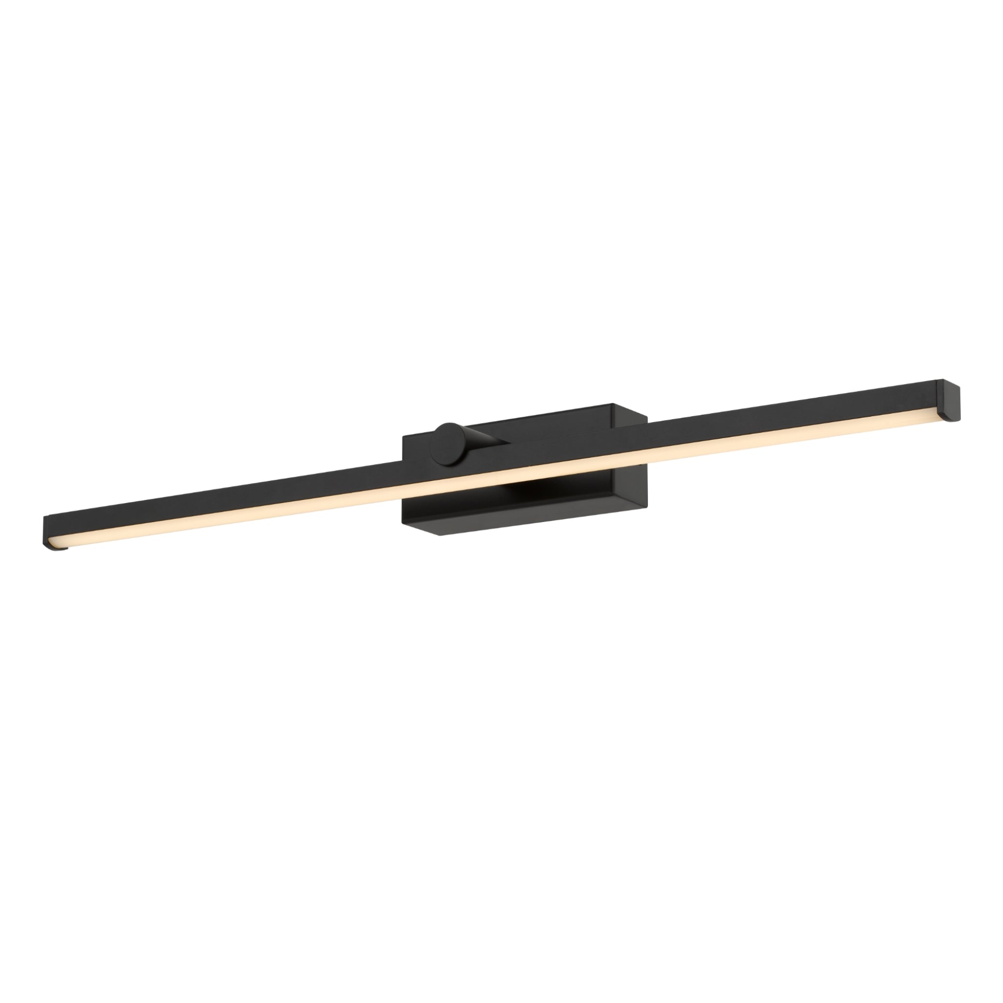 TELBIX FOLEY VANITY LED WALL LIGHT BLACK 600MM